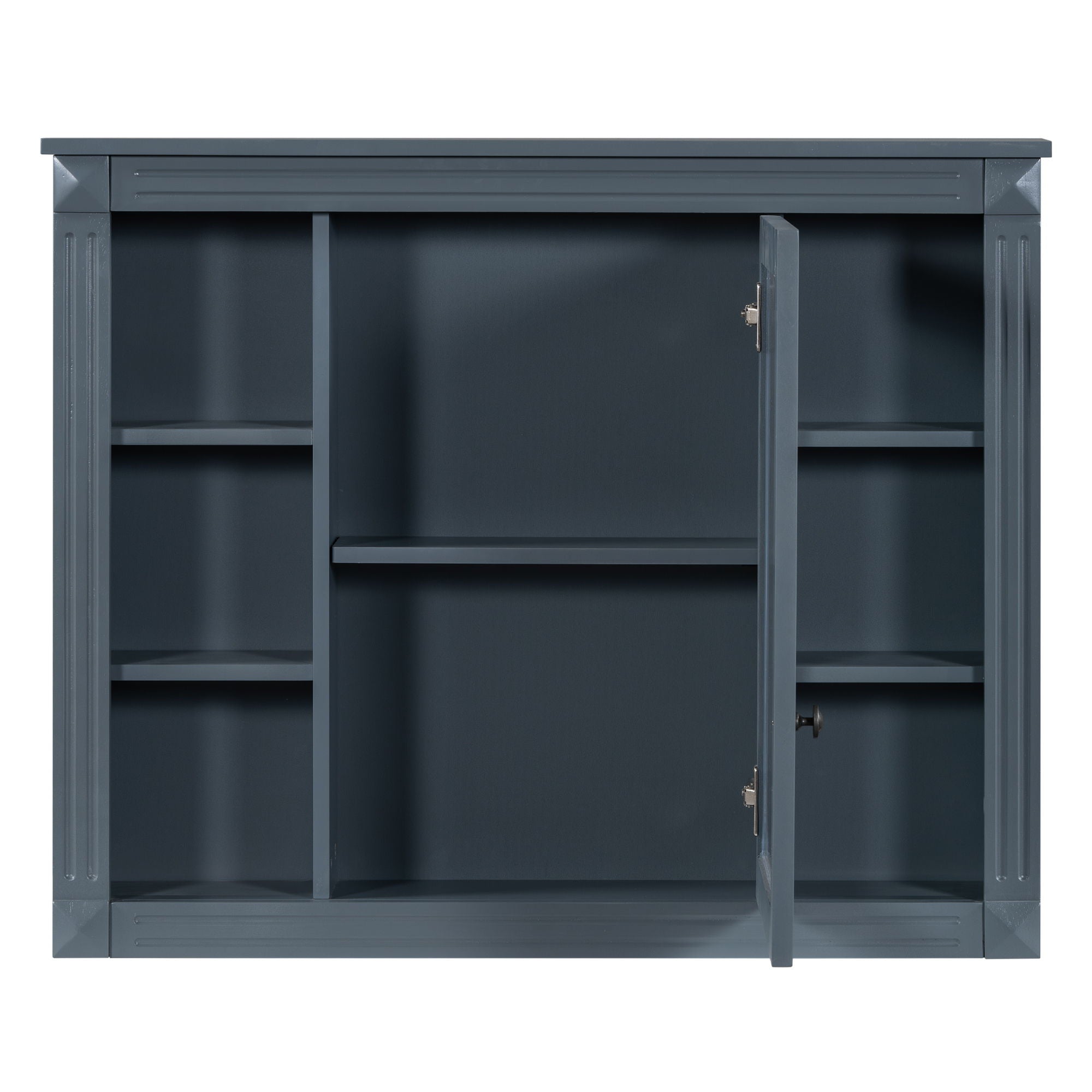 Bathroom Vanity With Top Sink, Mirror Cabinet, 2 Soft Closing Doors & 2 Drawers