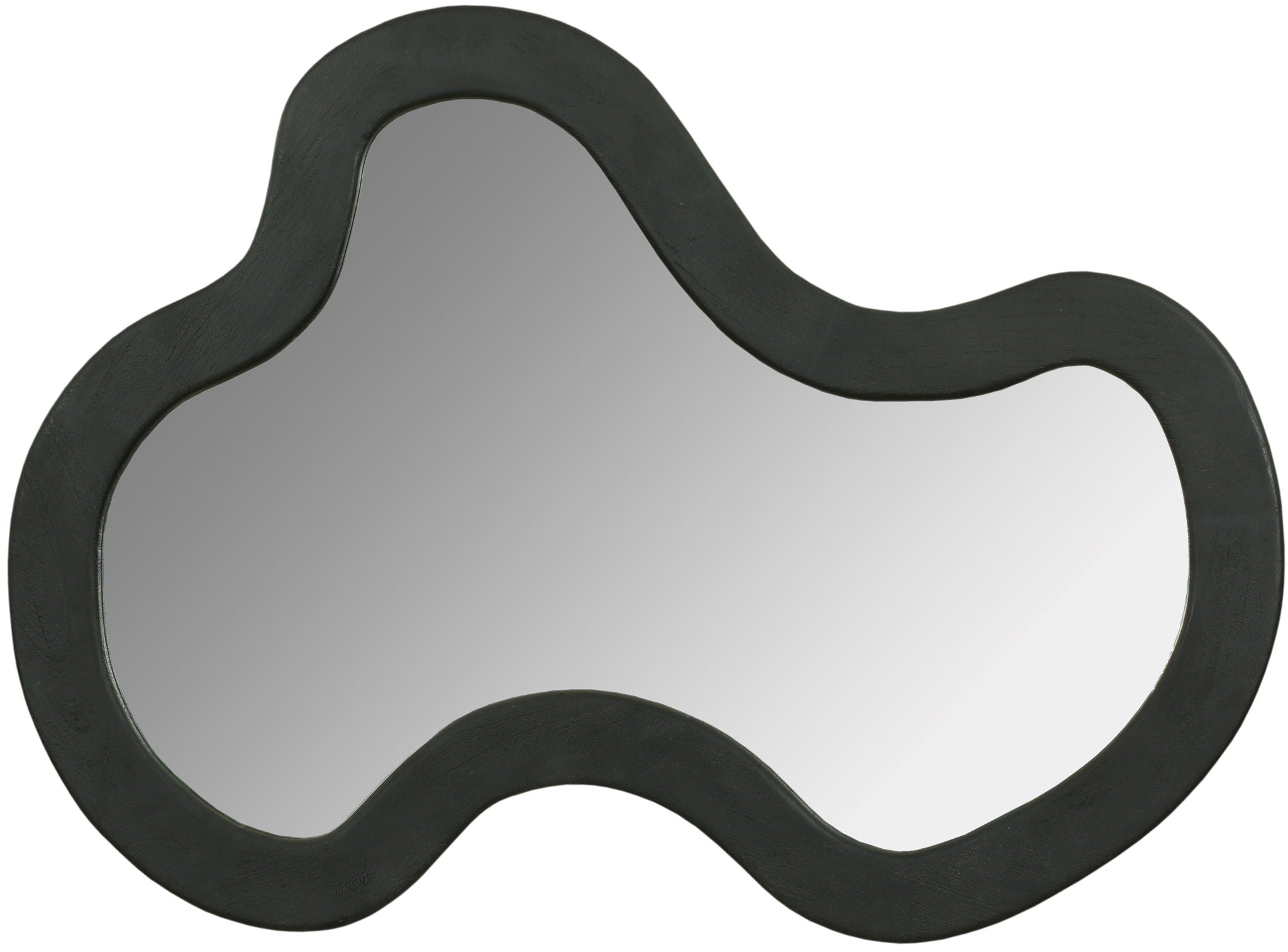 Oblique - Mirror - Wood