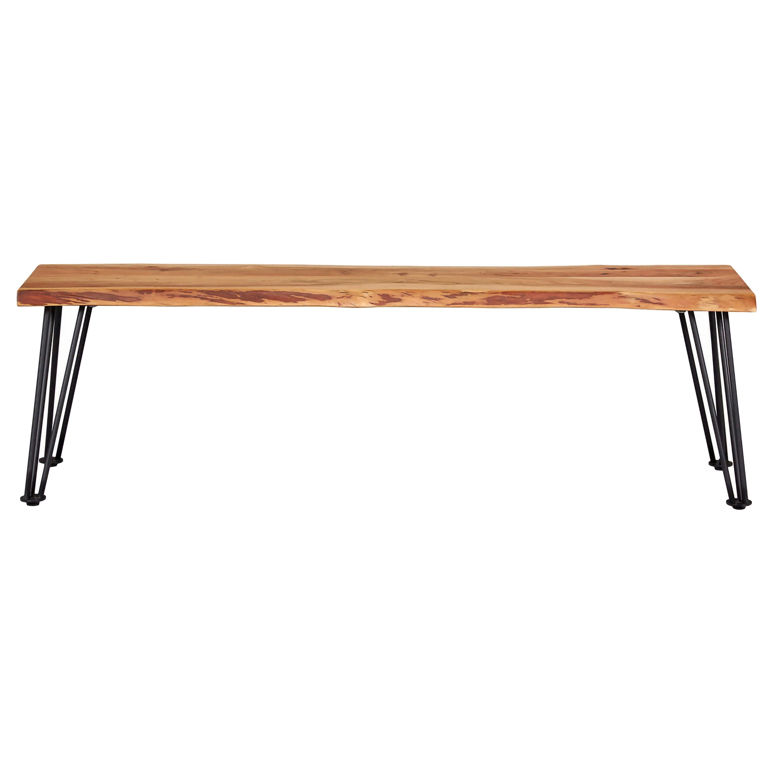 Sherman Wood Dining Bench Natural Acacia-CoasterEssence