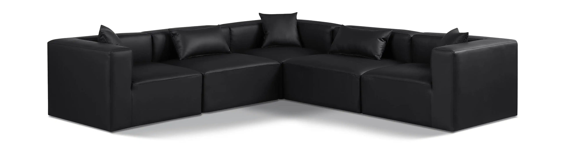Cube - 5 Piece Modular Corner Sectional - Best Buy Furniture