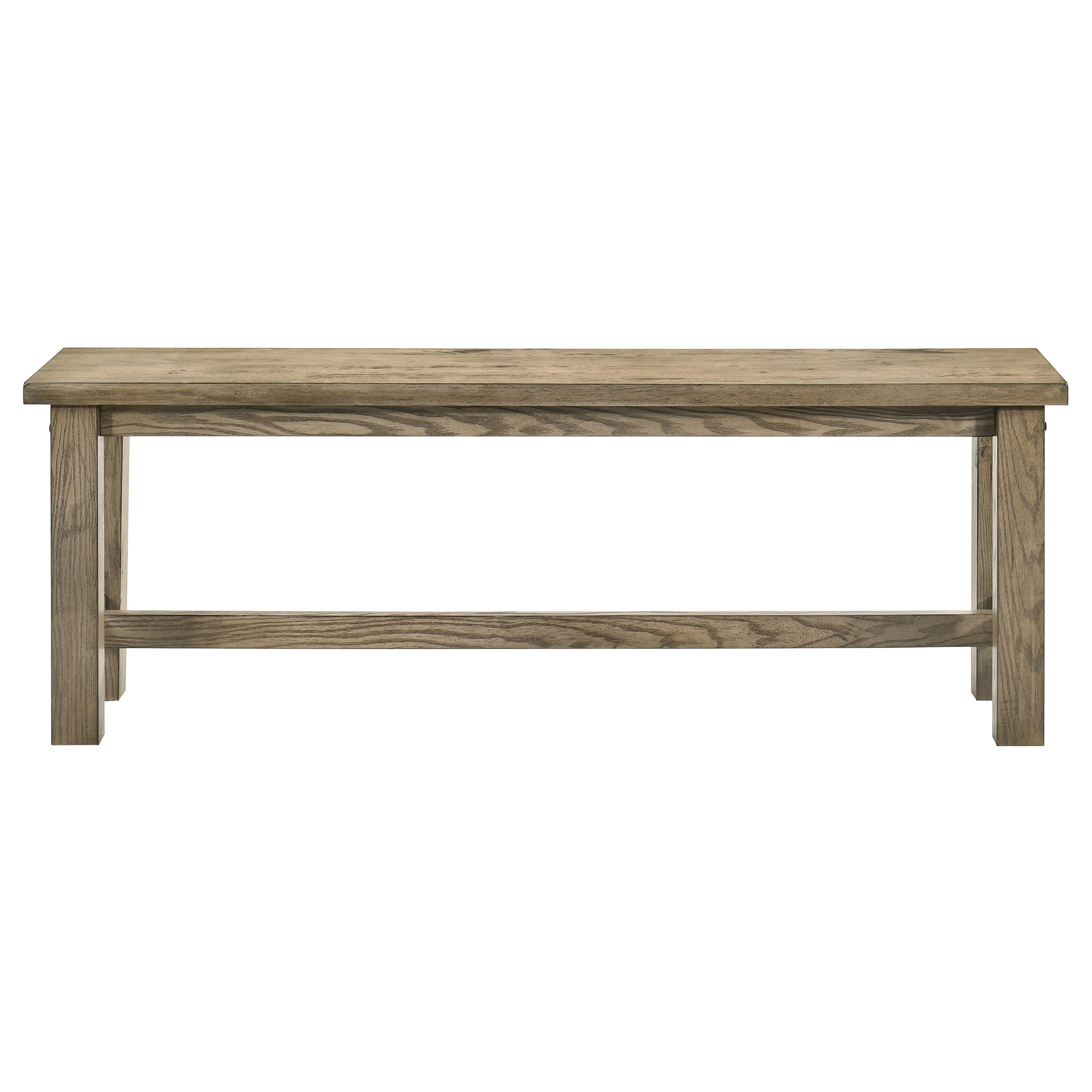 Cardova 51-inch Solid Wood Dining Bench Vineyard Oak-
