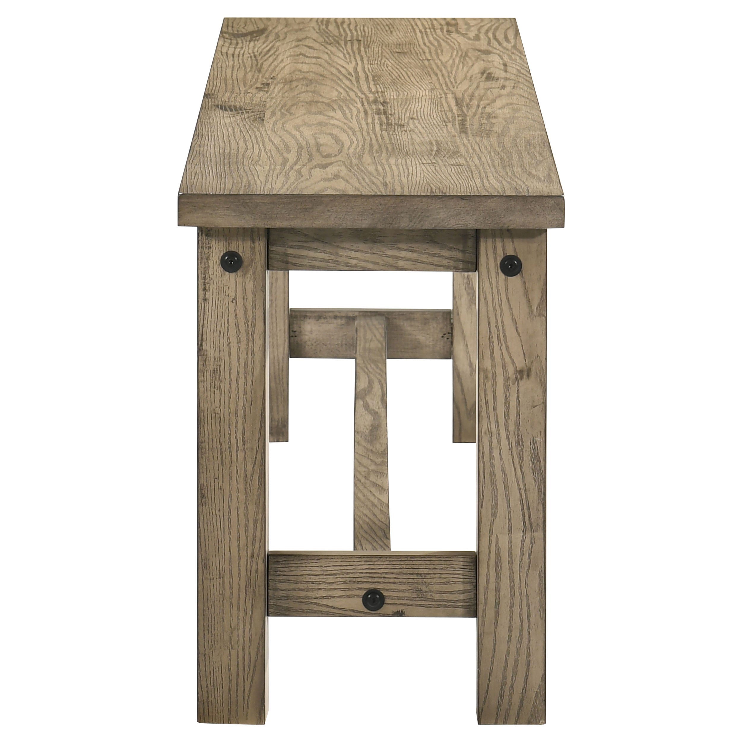 Cardova 51-inch Solid Wood Dining Bench Vineyard Oak-