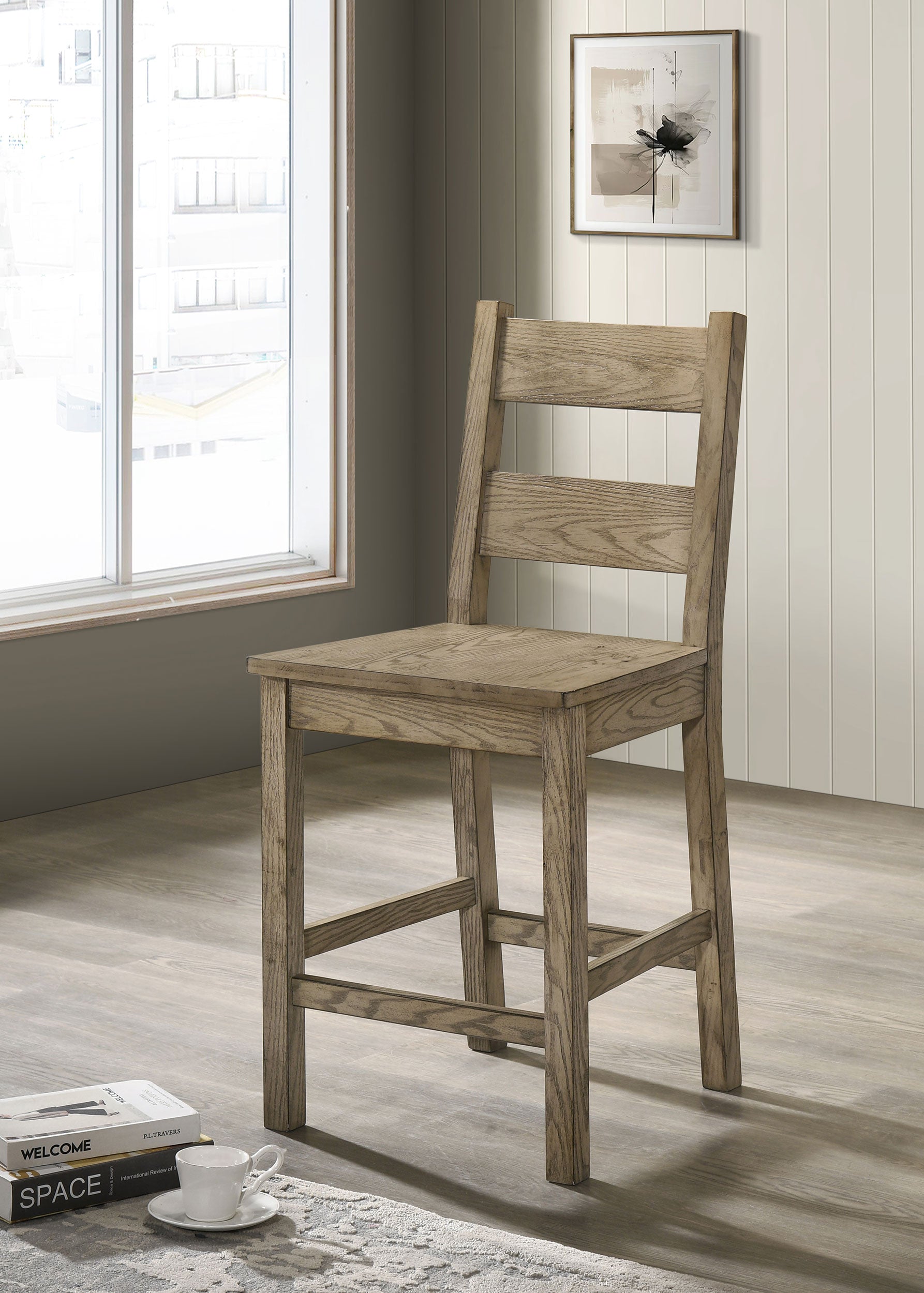 Cardova Counter Height Dining Chair Vineyard Oak (Set of 2)-
