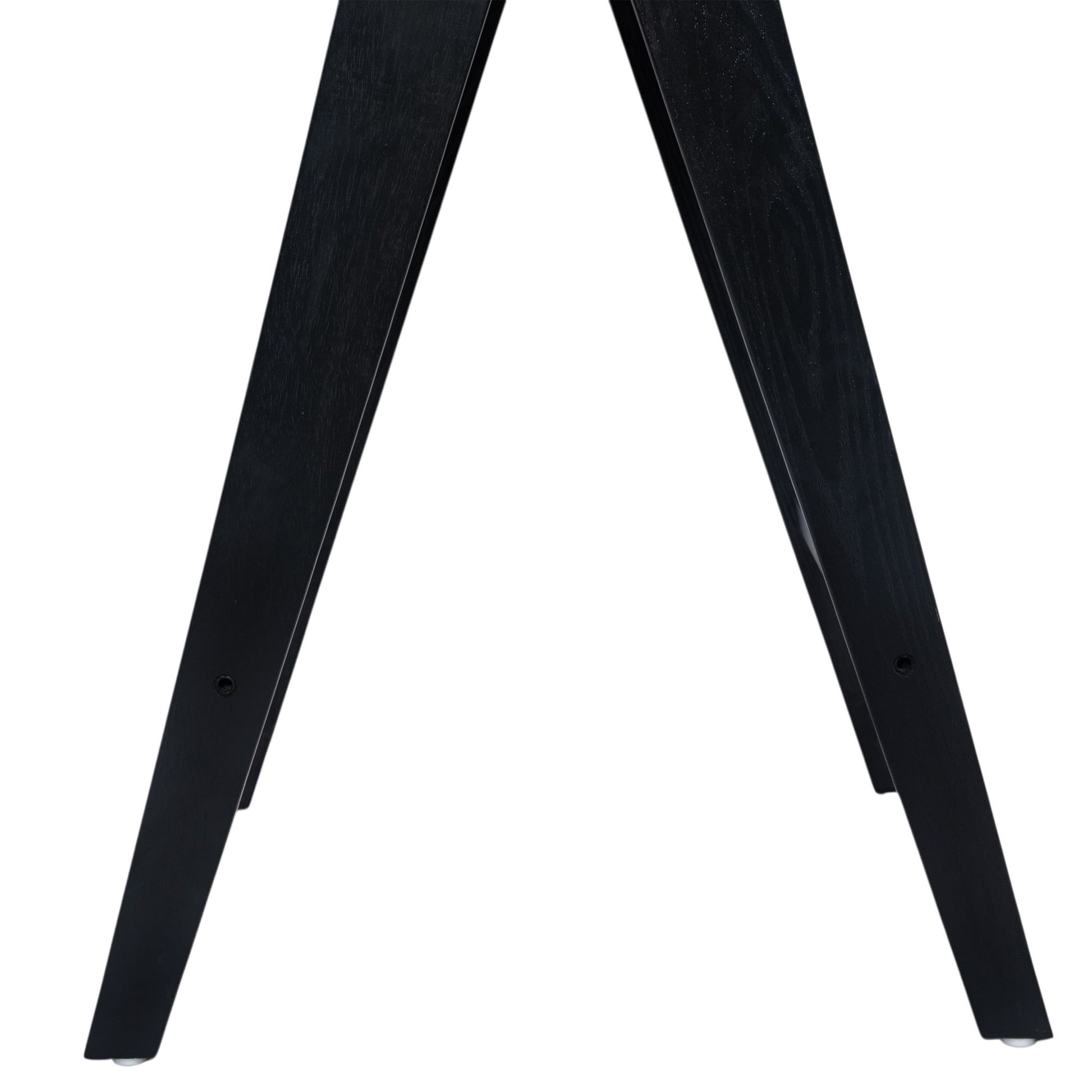 Modern Minimalist Bar Stool With Cane Seat - Black / Natural - Best Buy Furniture