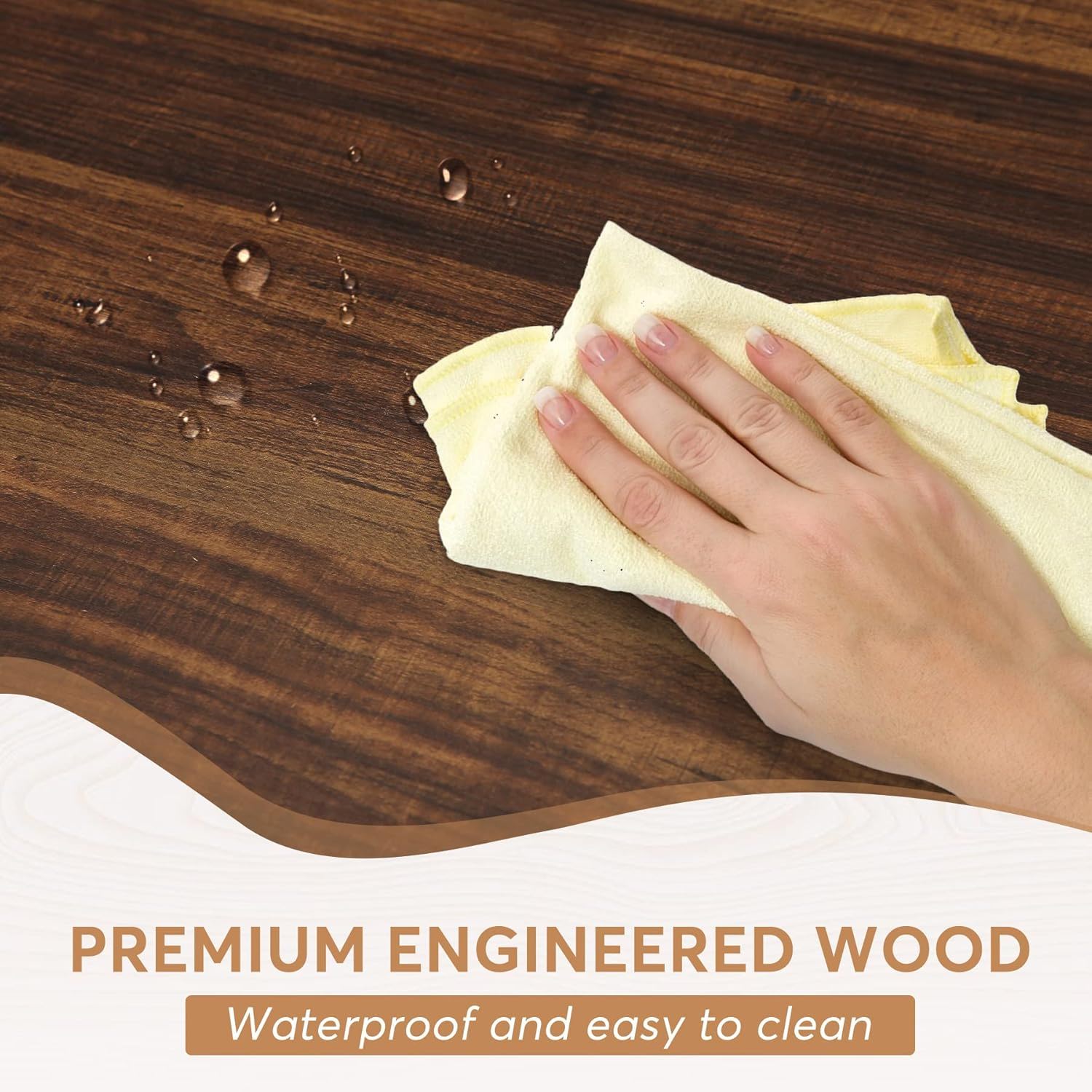 Rectangular Dining Table With X Trestle Metal Legs