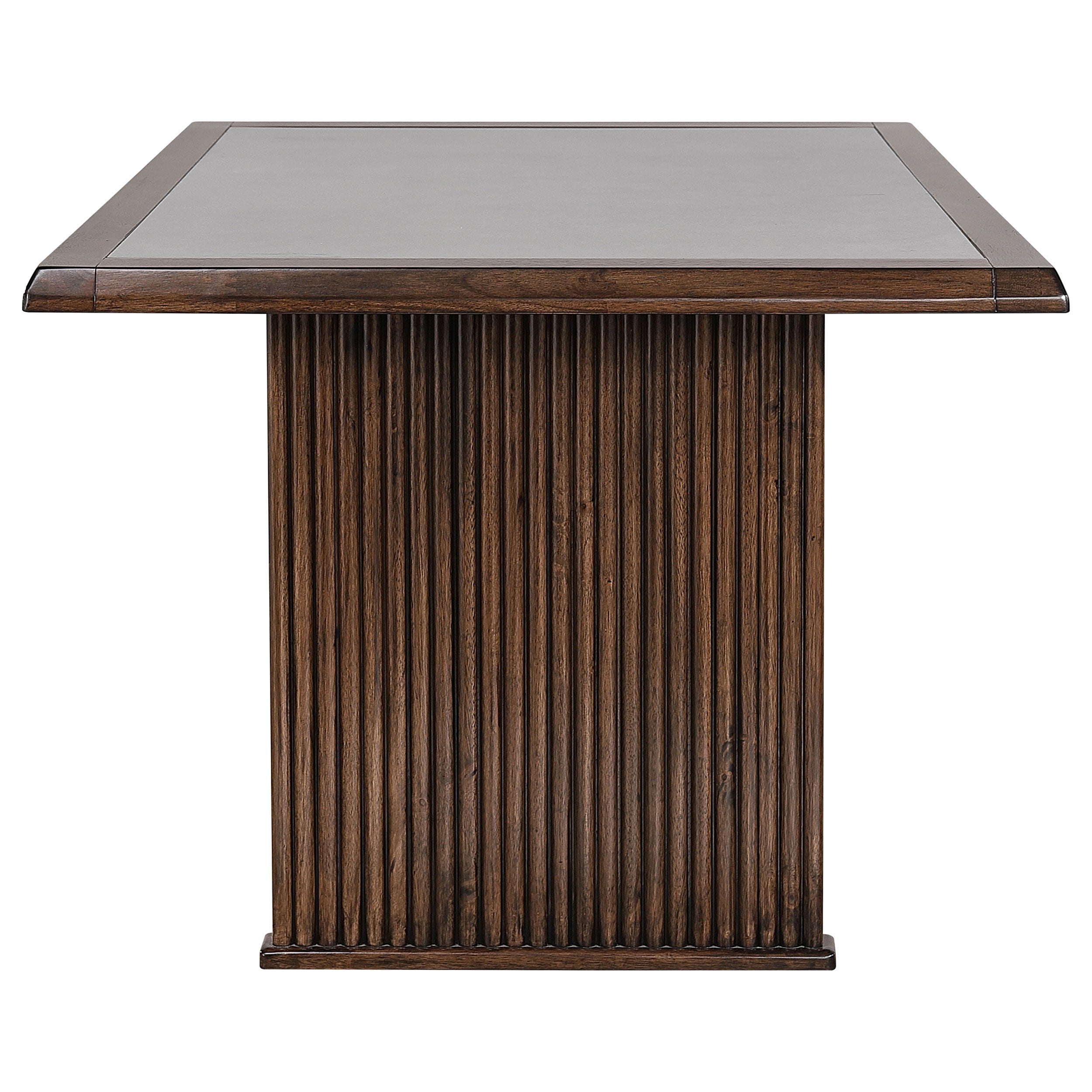 Sherwood 72-inch Rectangular Dining Table Brown-
