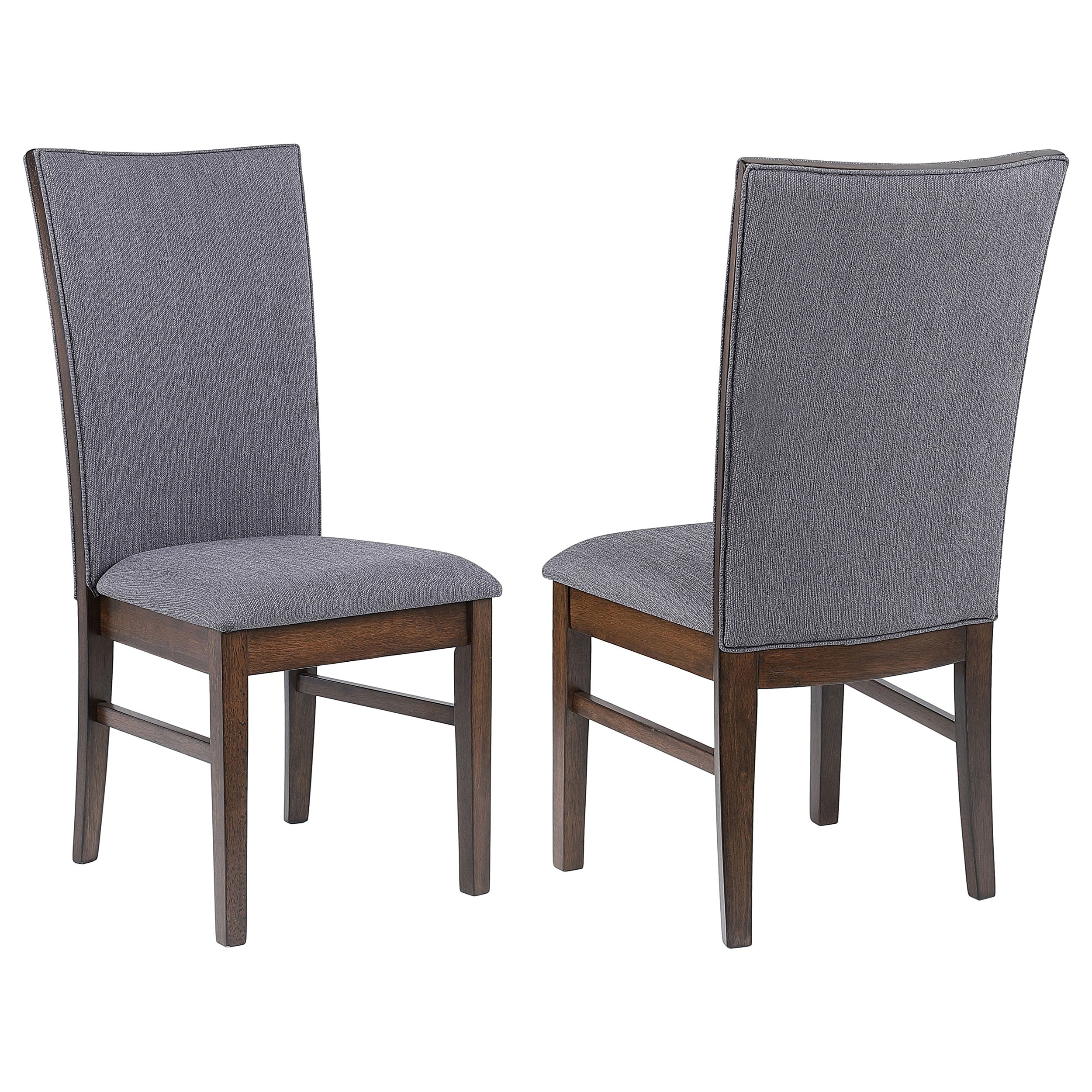 Sherwood Upholstered Dining Side Chair Grey (Set of 2)-