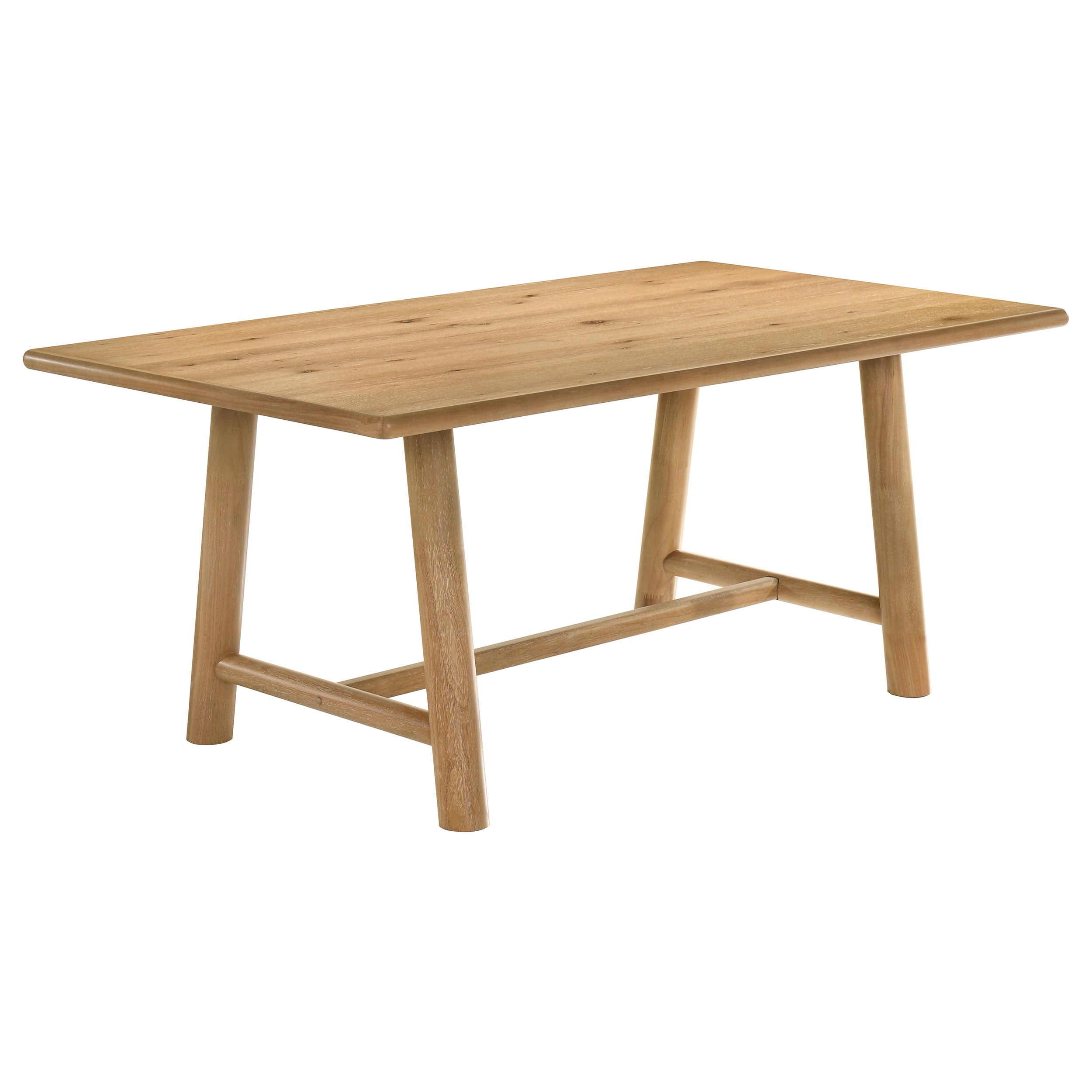 Duncan 71-inch Rectangular Wood Dining Room Table Washed Oak-