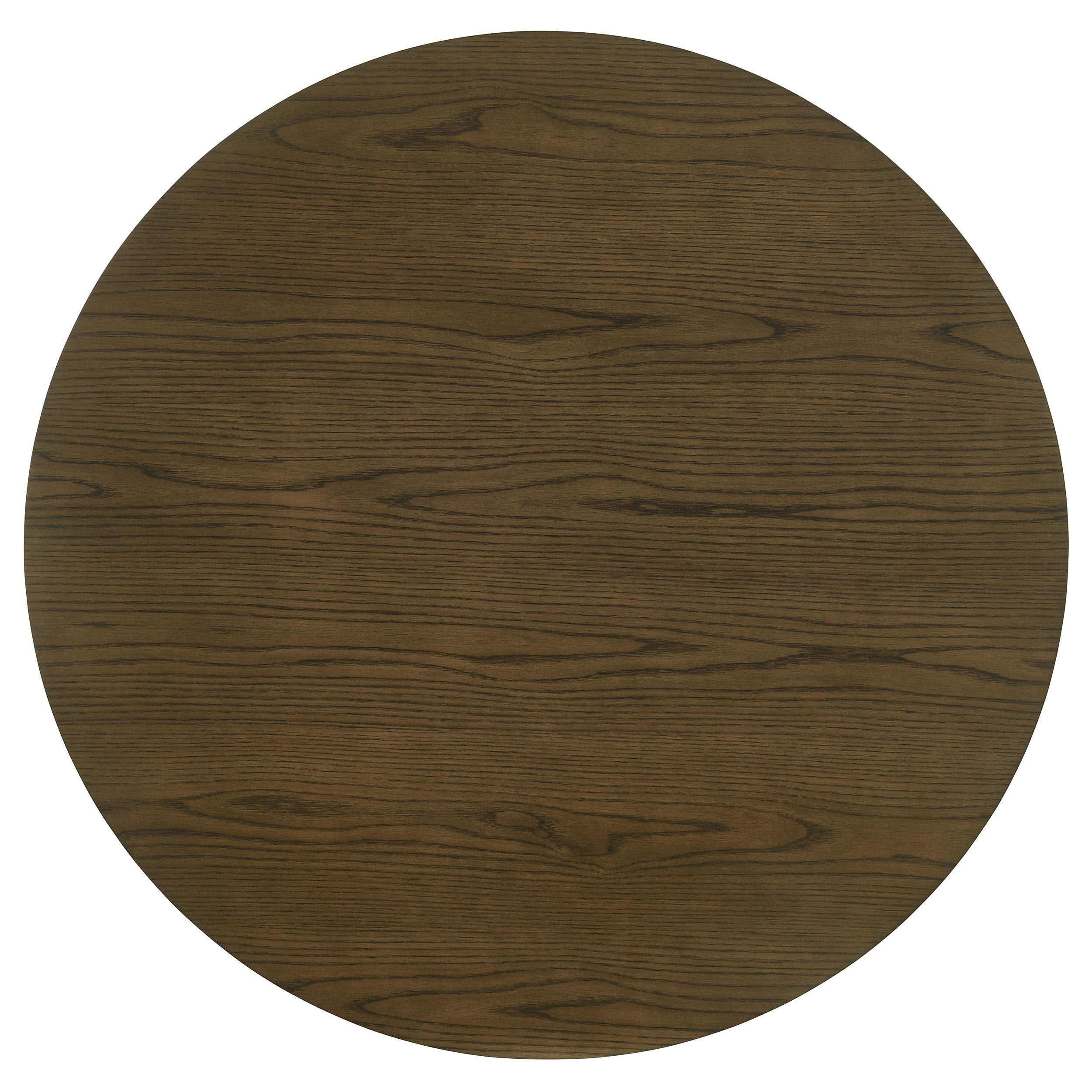 Ottowa 47-inch Round Wood Dining Table with Shelf Brown-