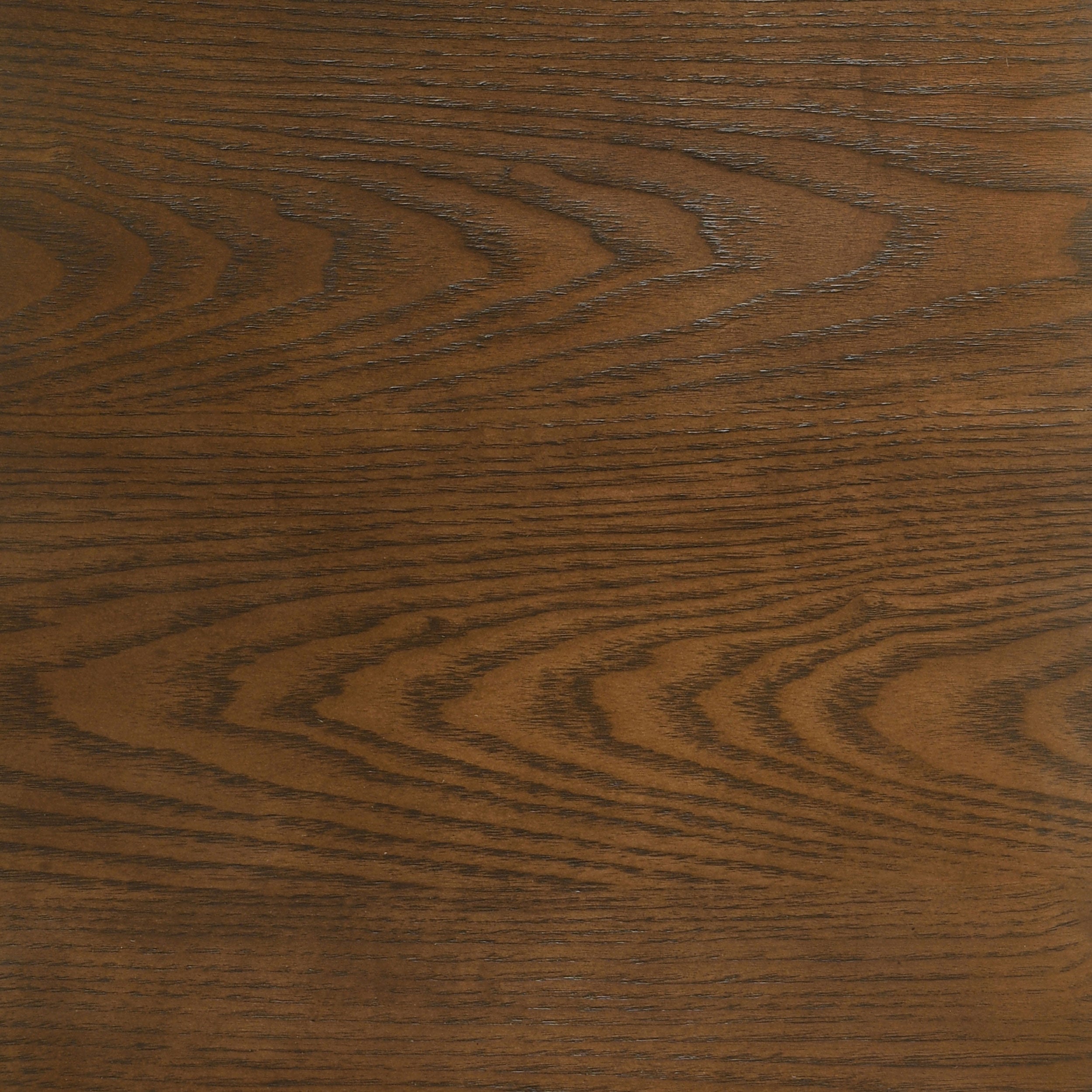 Franklin 54-inch Round Wood Pedestal Base Dining Table Dark Brown-