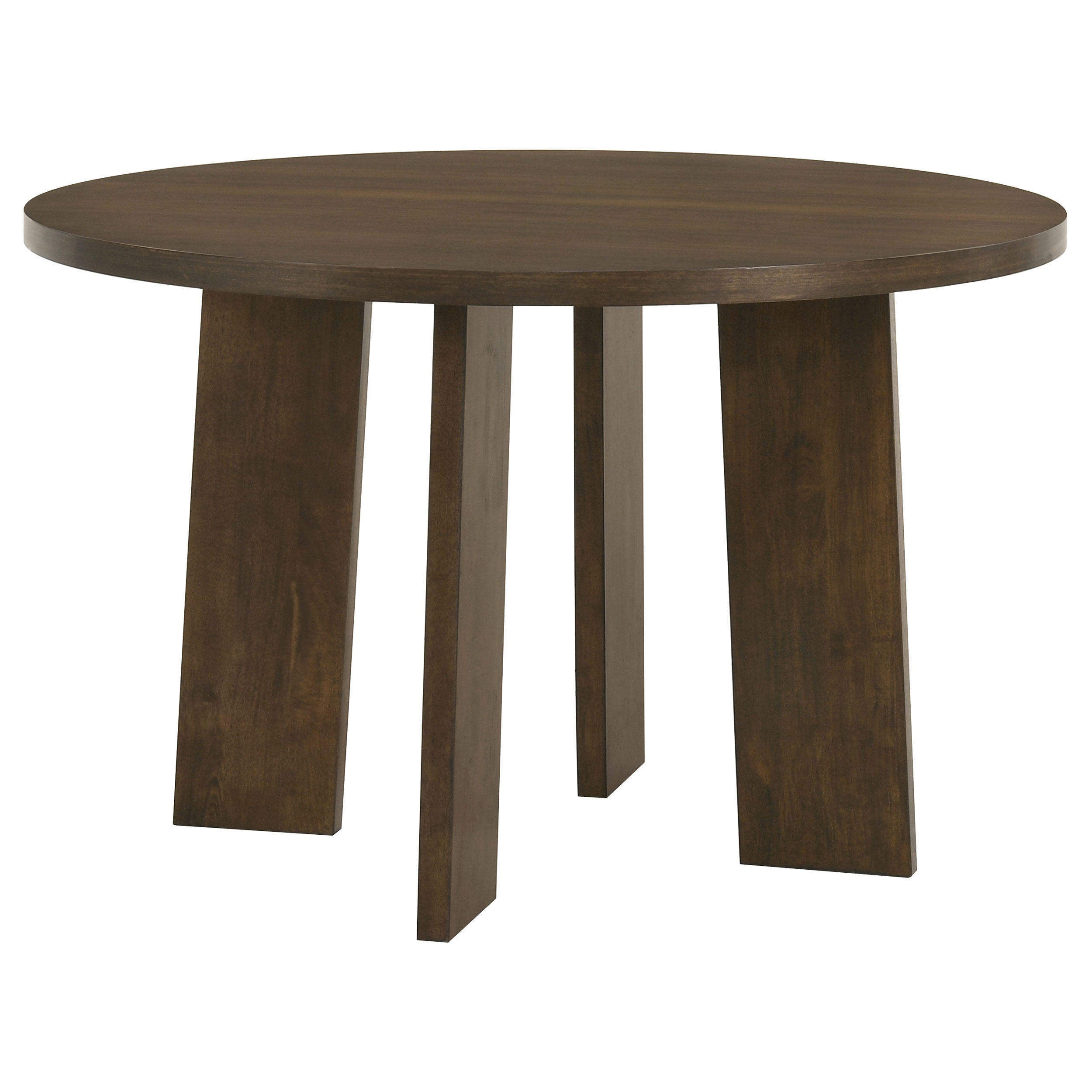 Strouse 5-piece Dining Set Wheat and Walnut-Coaster