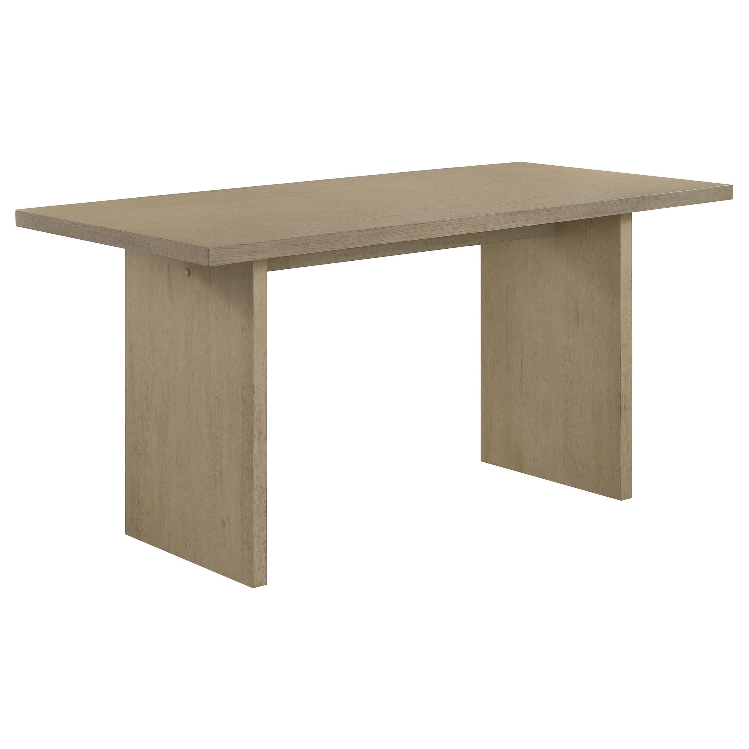 Decker 70-inch Rectangular Wood Counter Height Dining Table Natural Oak-