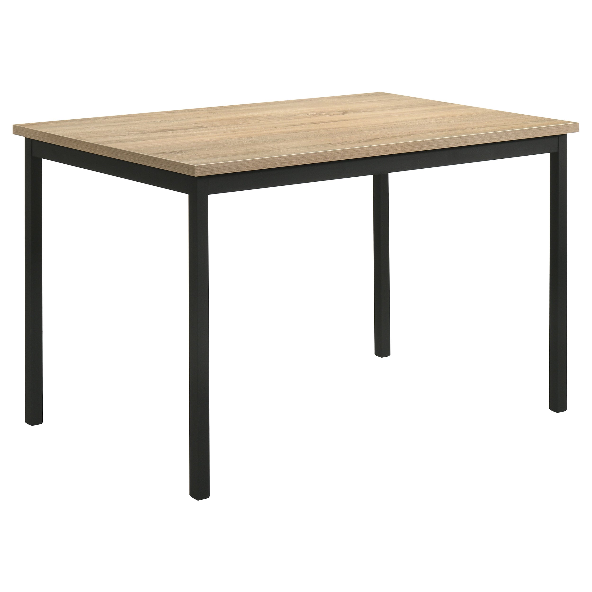Garza 5-piece Rectangular Dining Table Greige Oak-