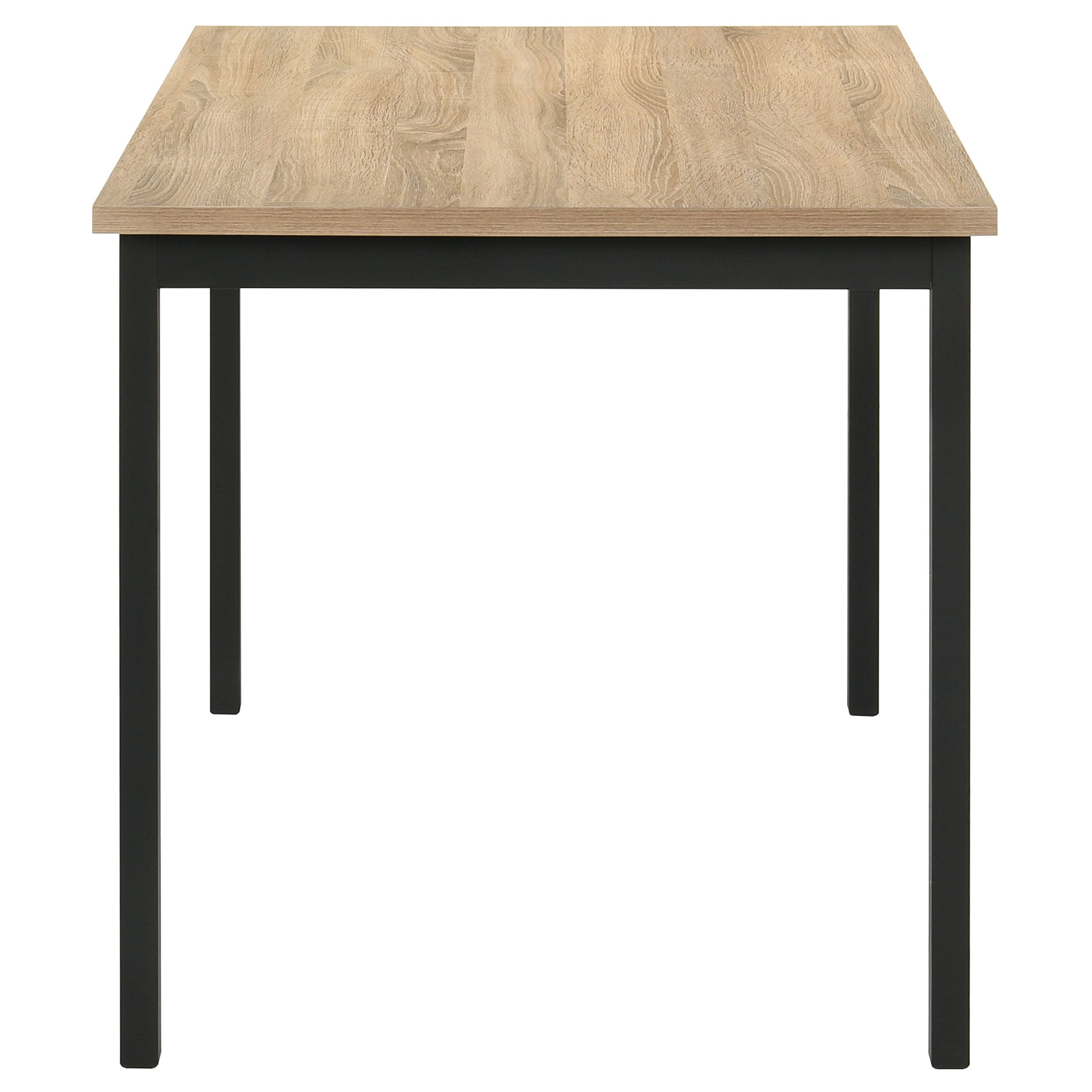 Garza Rectangular 48-inch Dining Table Greige Oak-