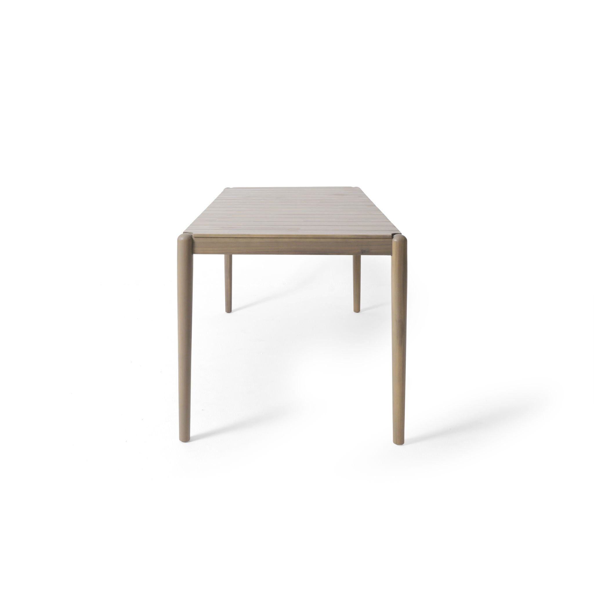 Modern 7 Piece Dining Set With Upholstered Armless Chairs And Dining Table