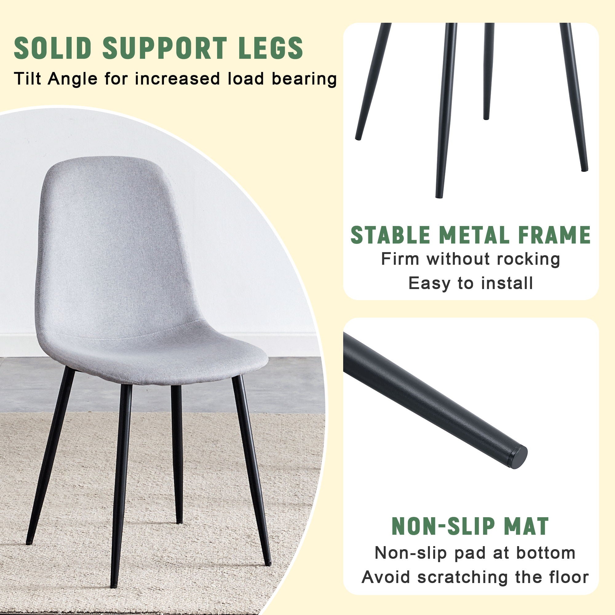 Combined Spoon Chairs, Perfectly Matching Minimalist And Scandinavian Style