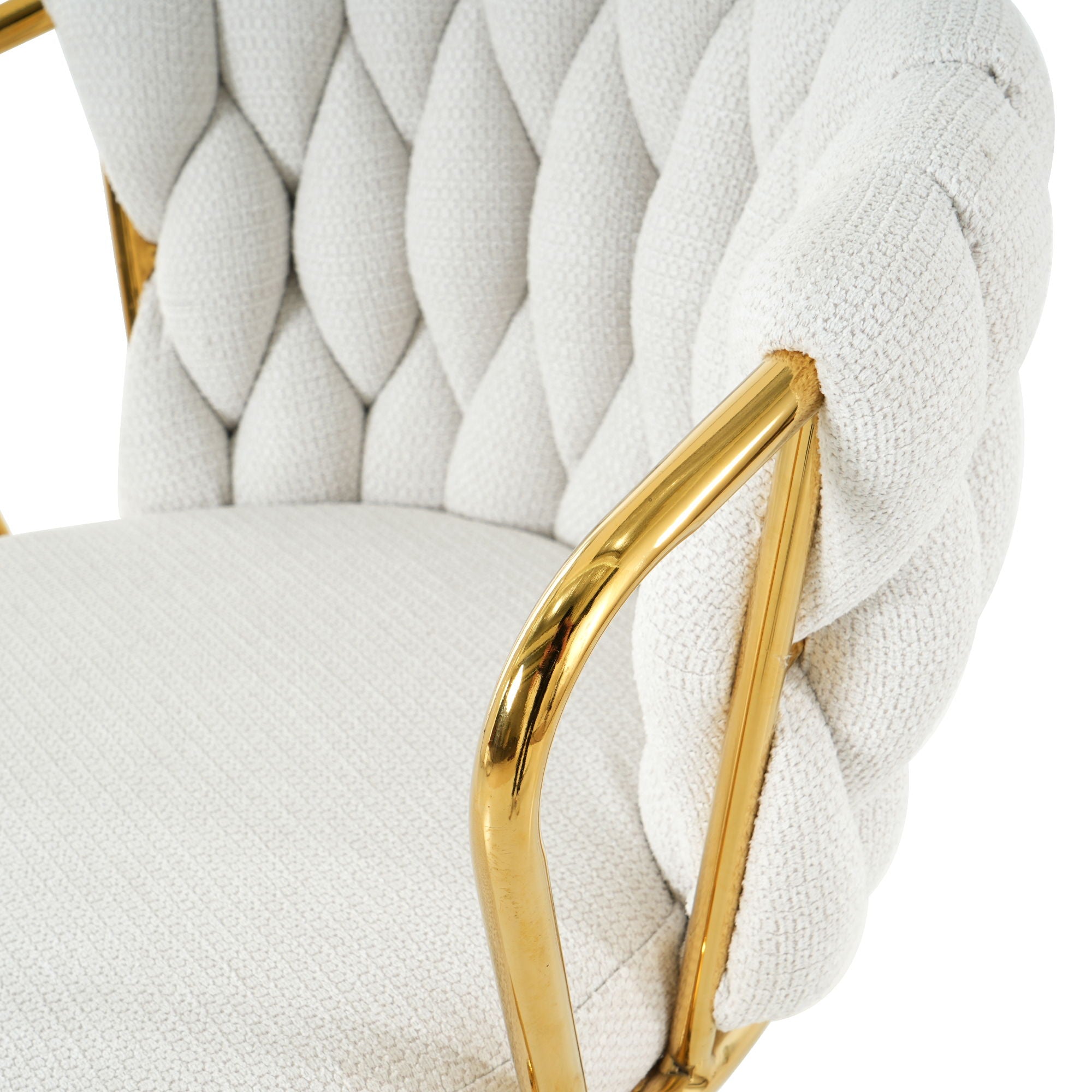 Modern Design High Stool With Plated Legs (Set of 2)