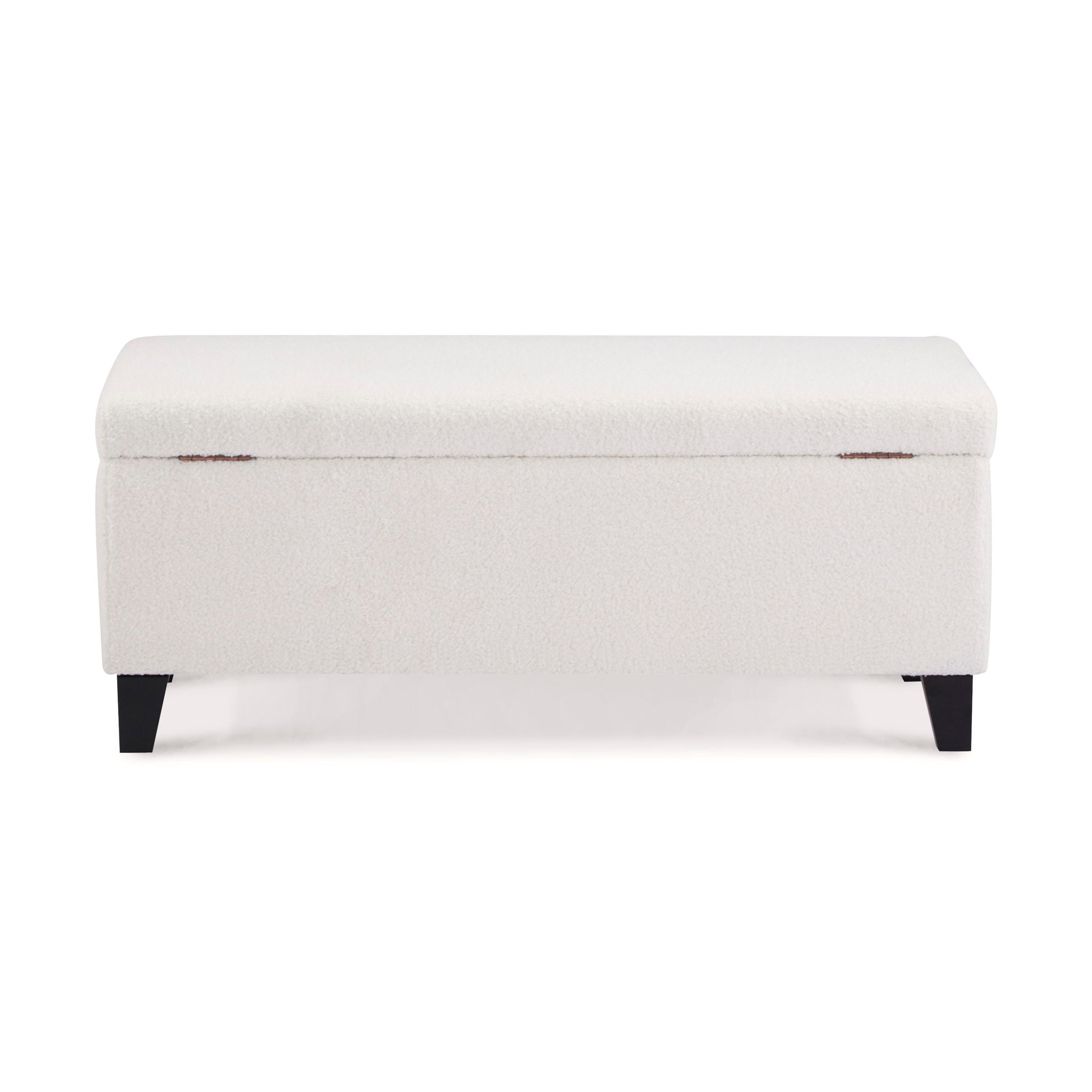 Storage Ottoman With Flip Top Lid