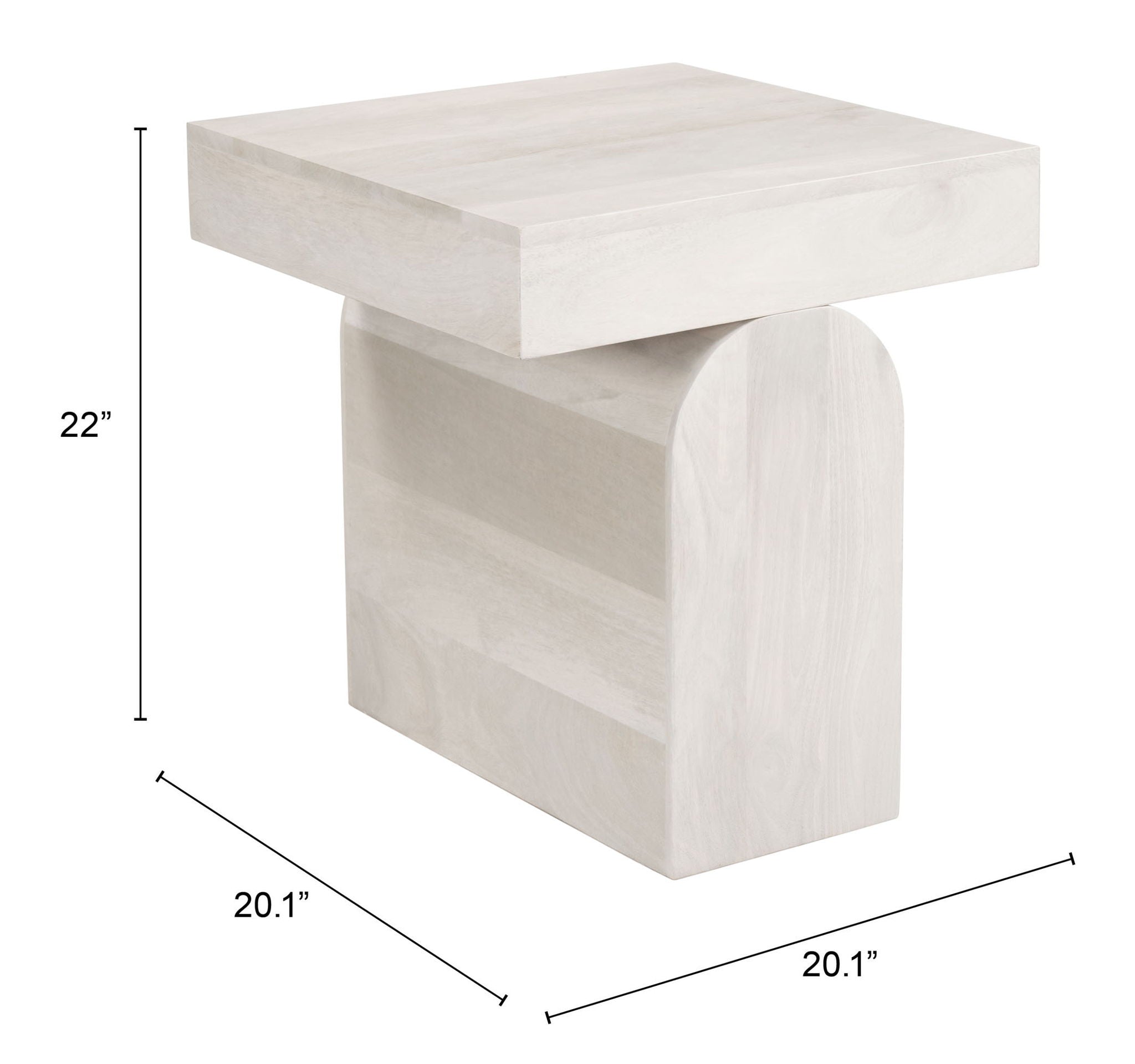 Kiel - Side Table - Natural