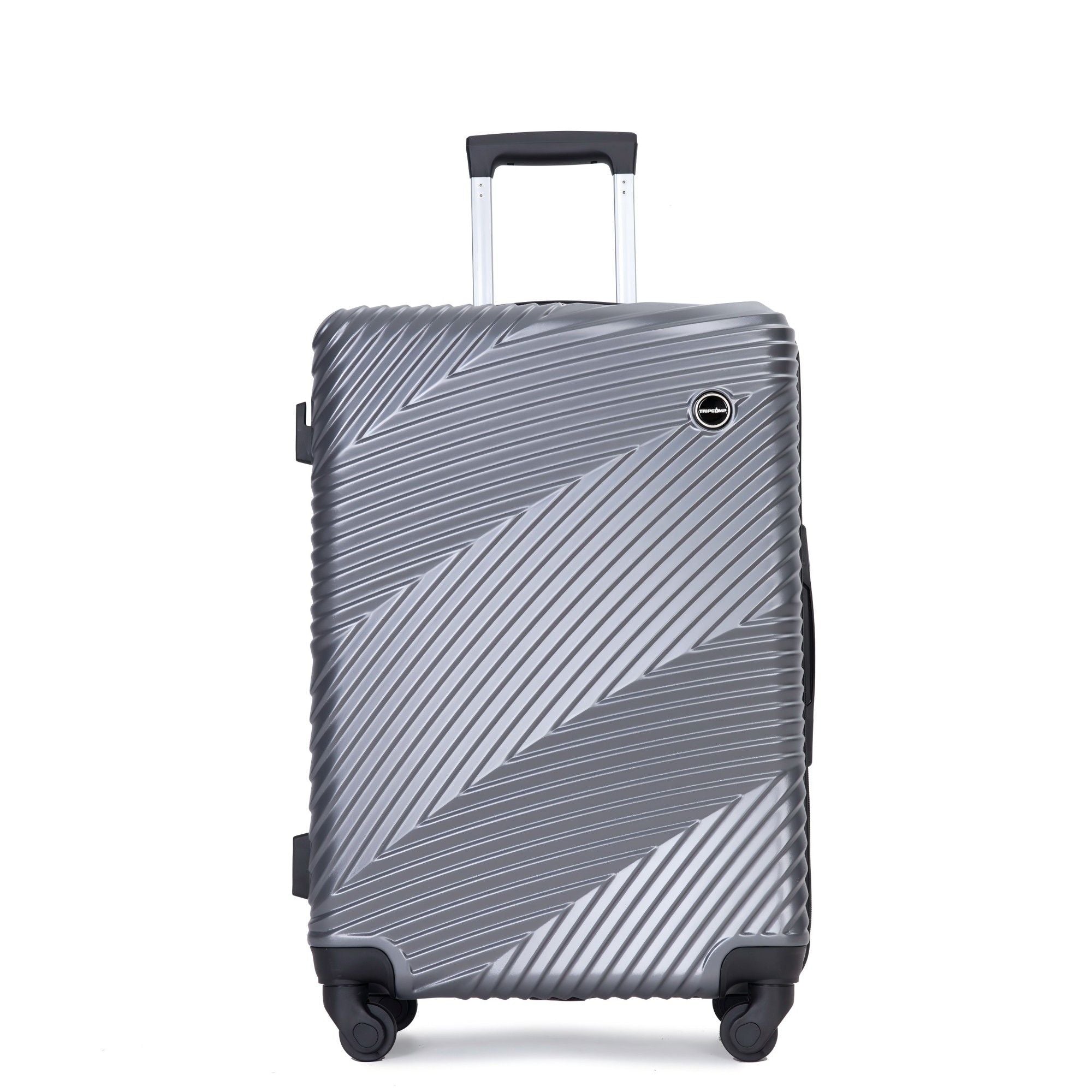 3 Piece Luggage Sets Lightweight Suitcase With Two Hooks, Spinner Wheels,
