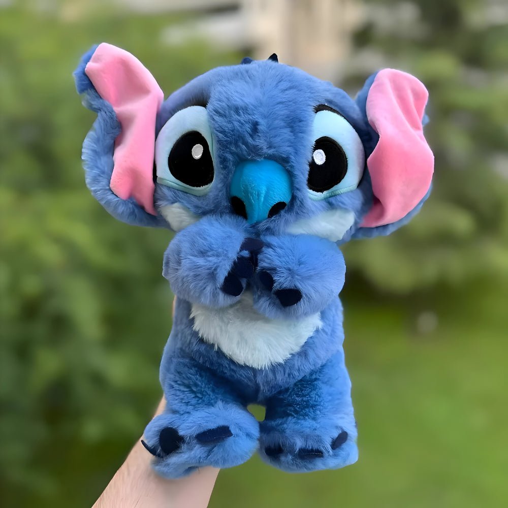 Calming Breathing Plush Toy with Night Light Sleep Aid Stuffed Animal