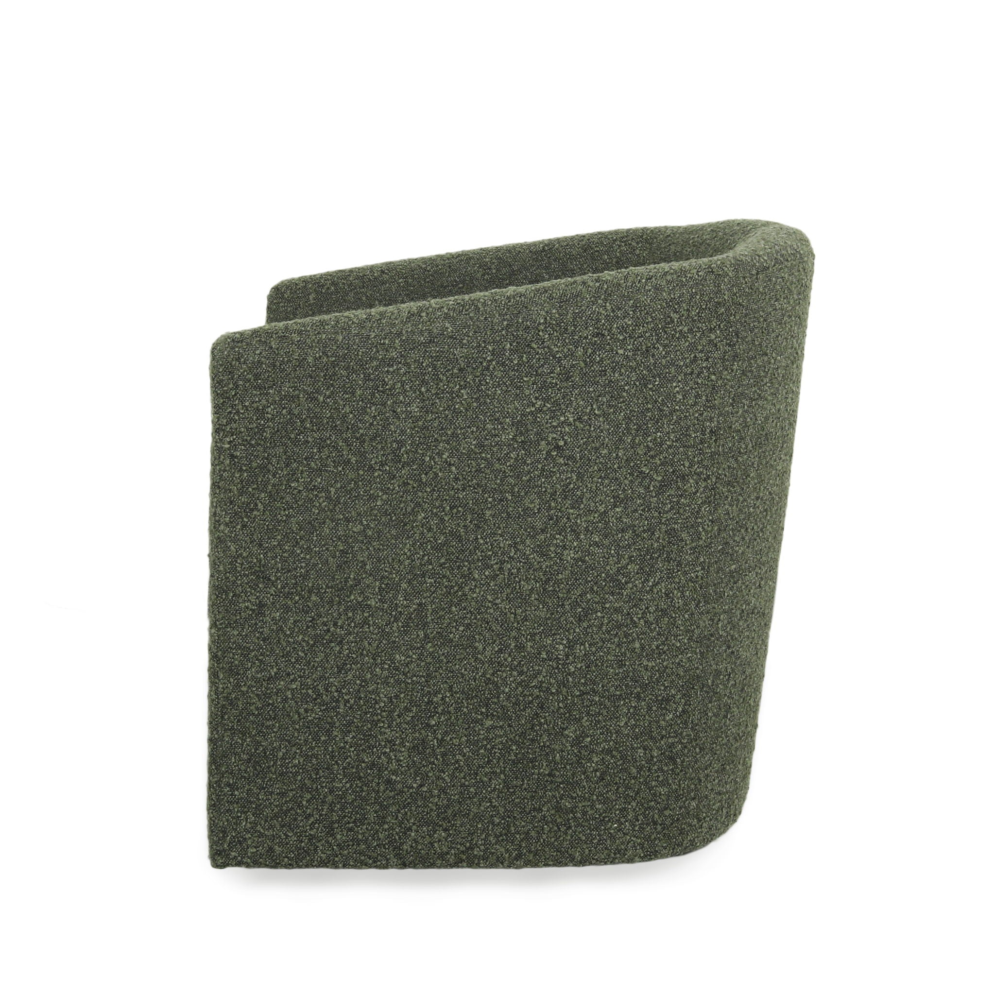 Melodize - Swivel Club Chair With Barrel Shape Design