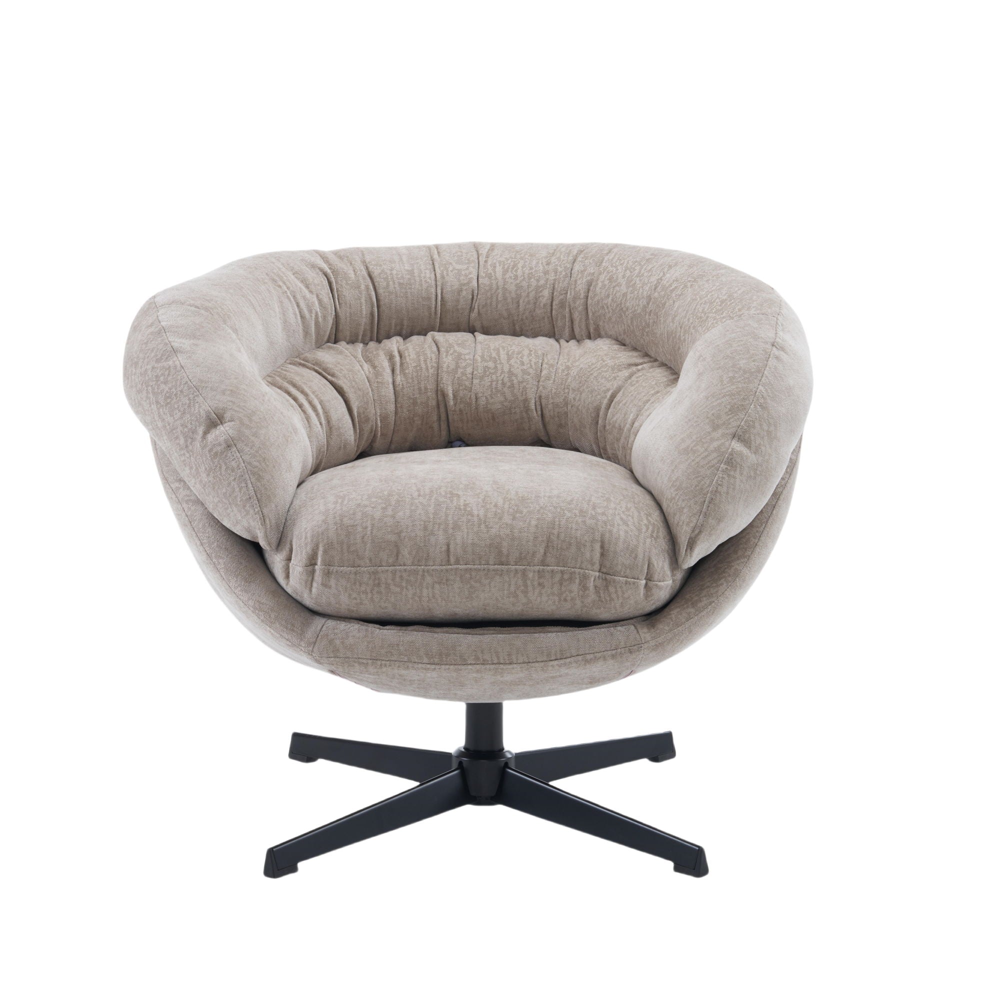 Modern Chenille Office Chair With 360 Degree Swivel
