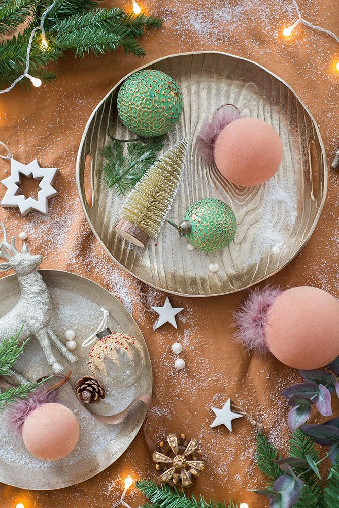 Christmas Ball Ornaments, Glass Decorative Hanging Ball Christmas Tree Ornaments