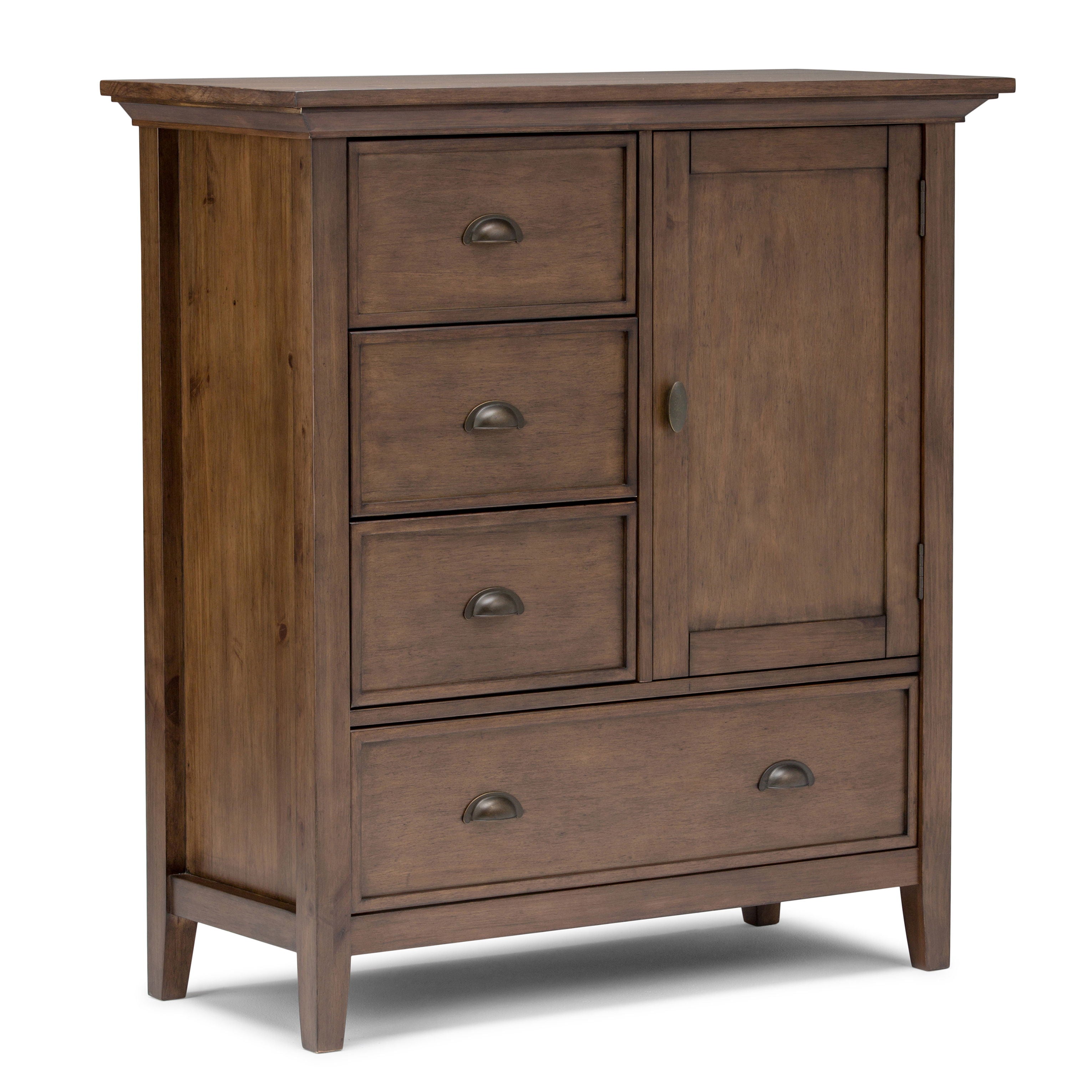 Redmond - Handcrafted Medium Storage Cabinet - Best Buy Furniture