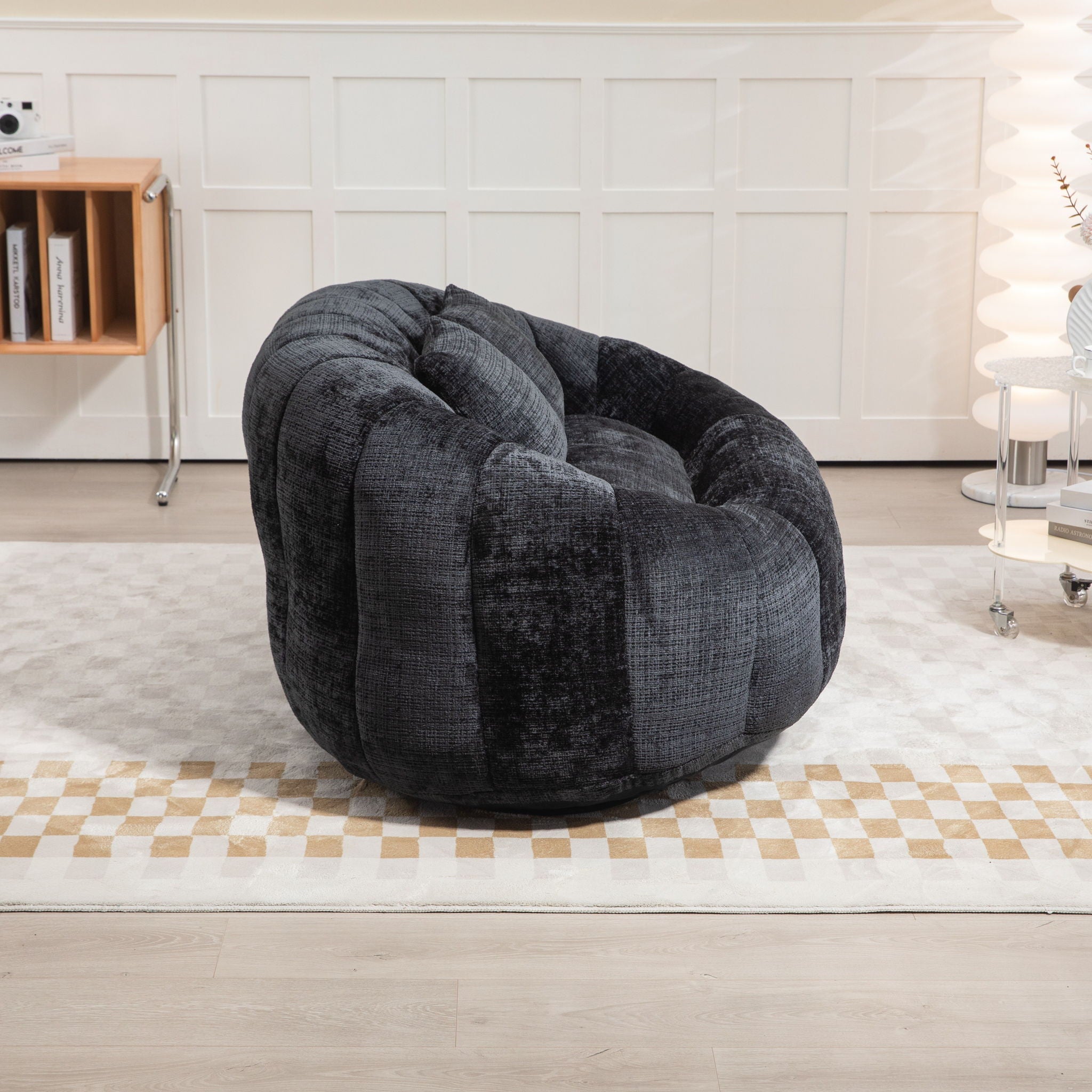 Bean Bag Lazy Sofa, Durable Comfort Lounger High Back Bean Bag Chair Couch