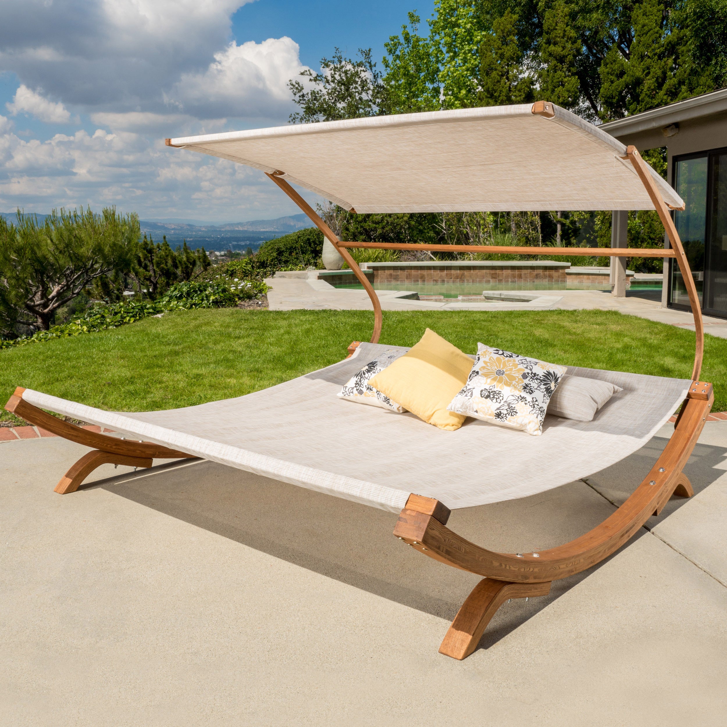 SAN JUAN SUNBED W/ ADJUSTABLE CANOPY