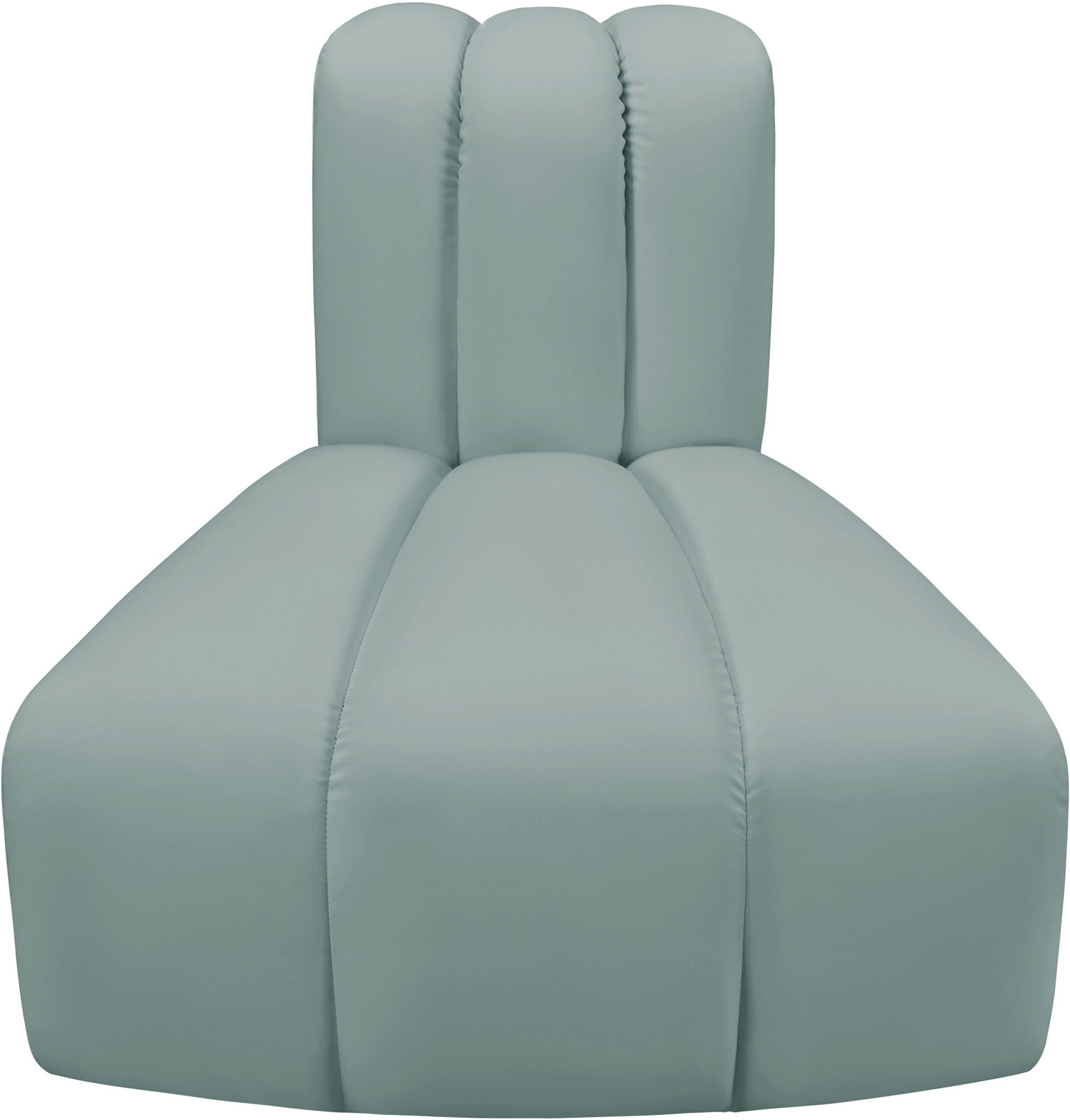 Arc - Faux Leather Reverse Corner Chair