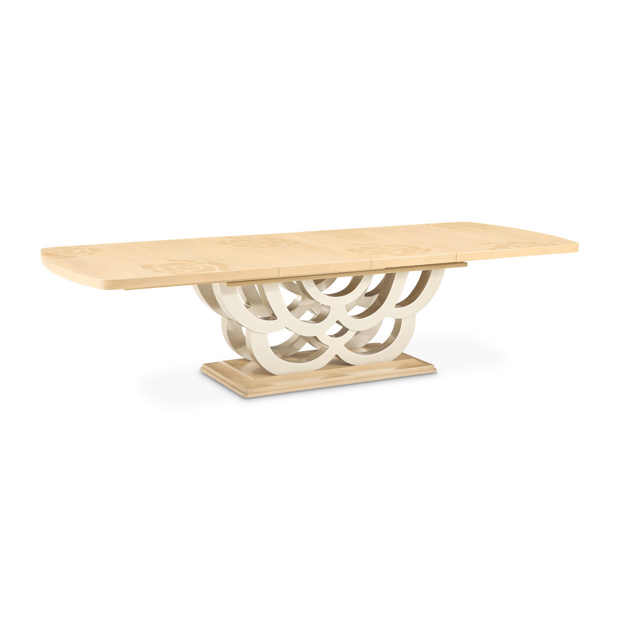 Camellia Field - Rectangular Pedestal Dining Table