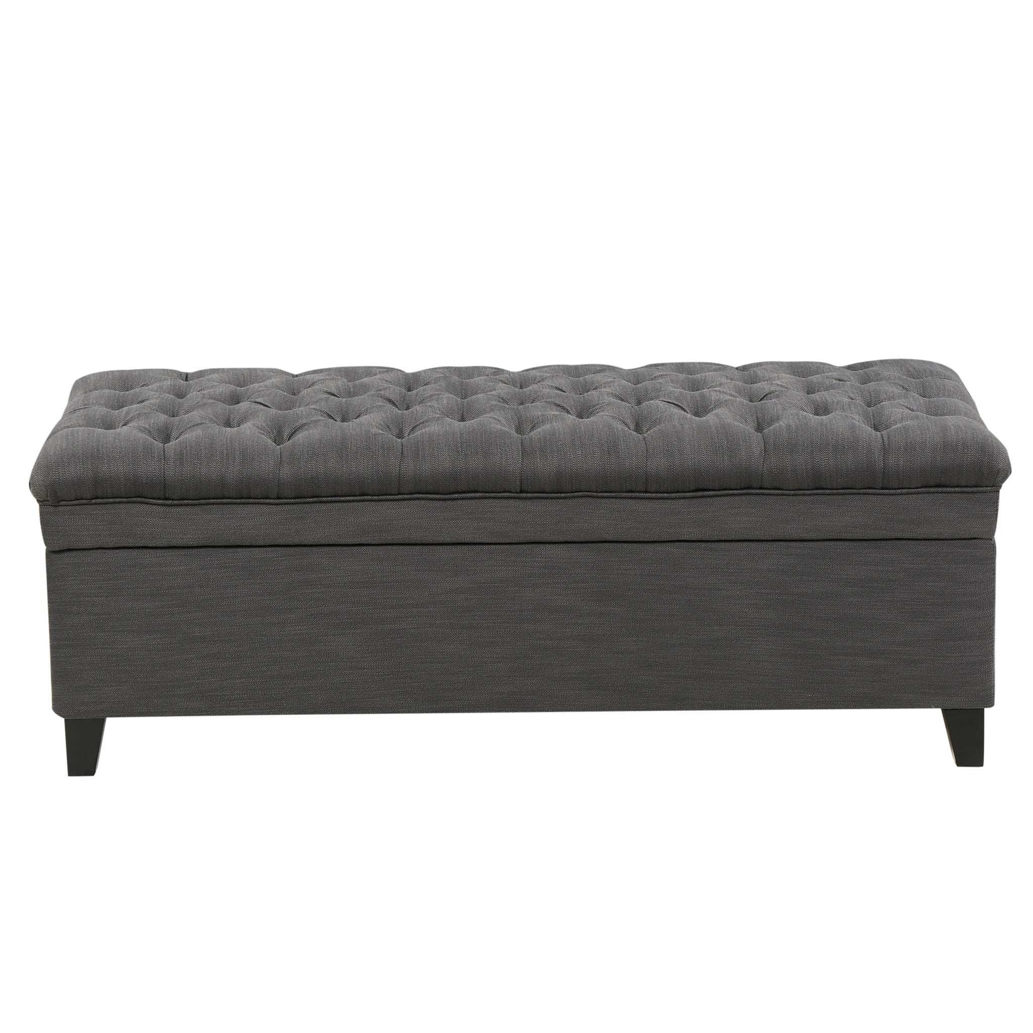 Juliana - Storage Ottoman With Birch Legs