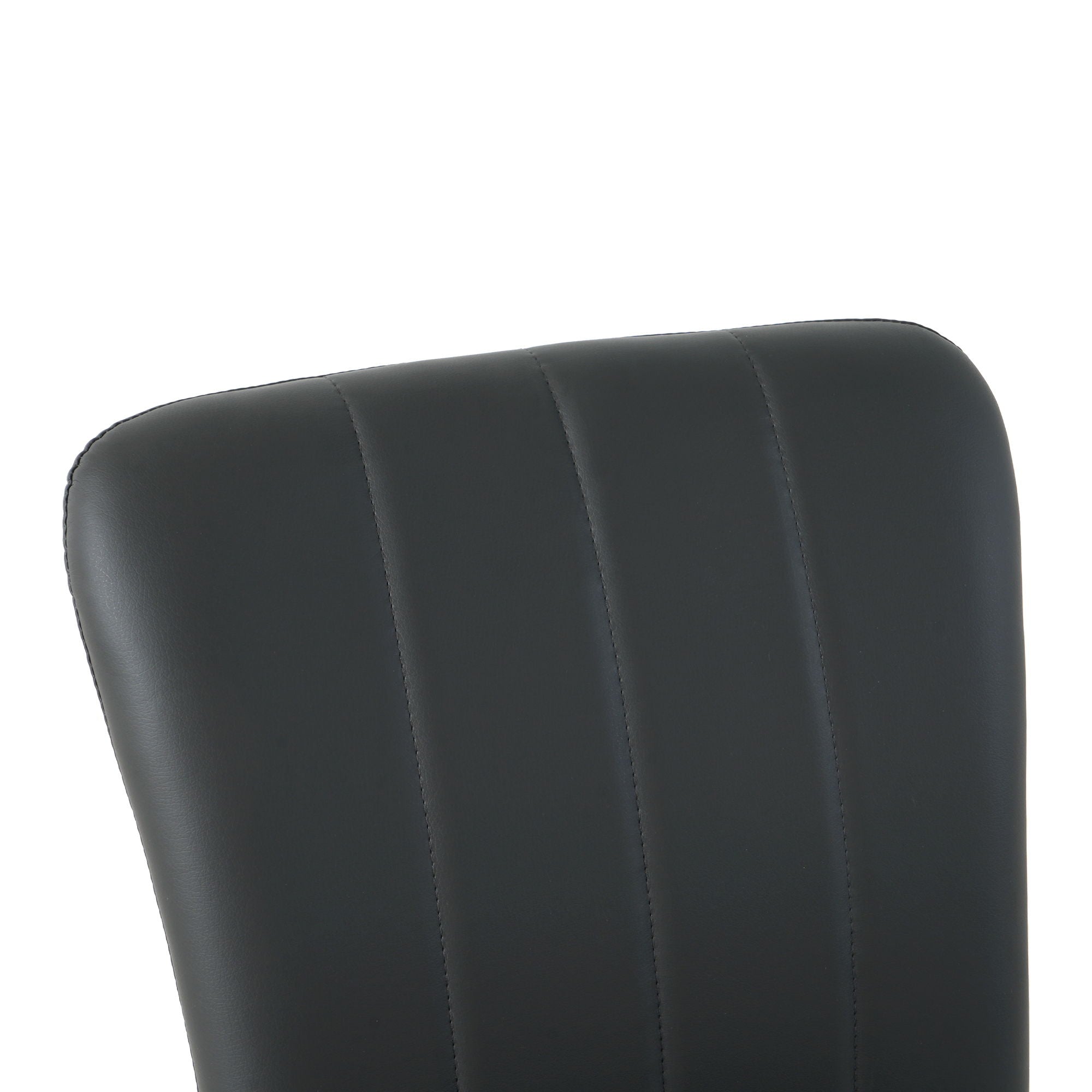 Modern Dining Chair With Electroplated Metal Legs (Set of 4)