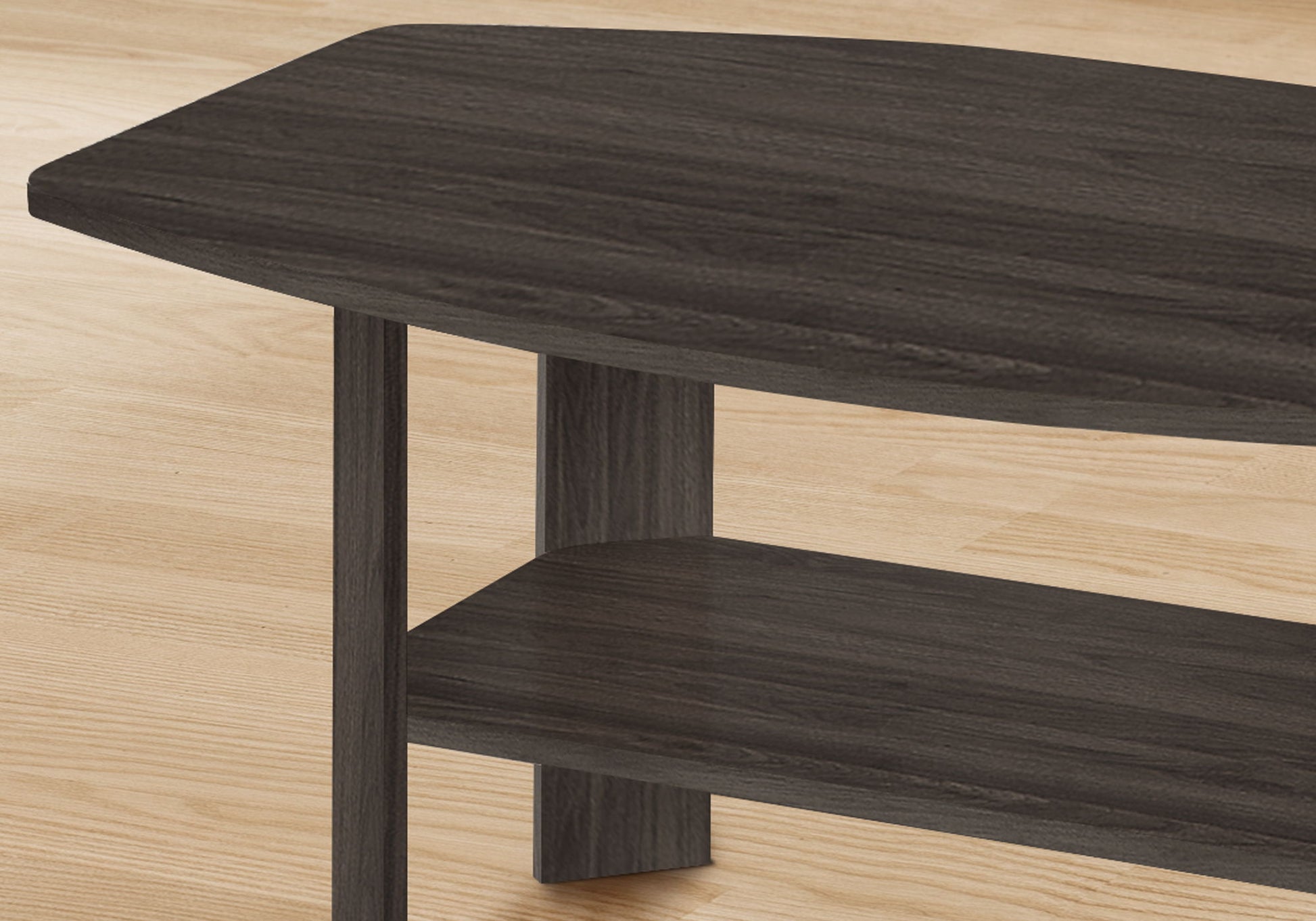 Table Set: Coffee, End, Side, Accent, Living Room, Transitional (Set of 3) - Oak - Best Buy Furniture