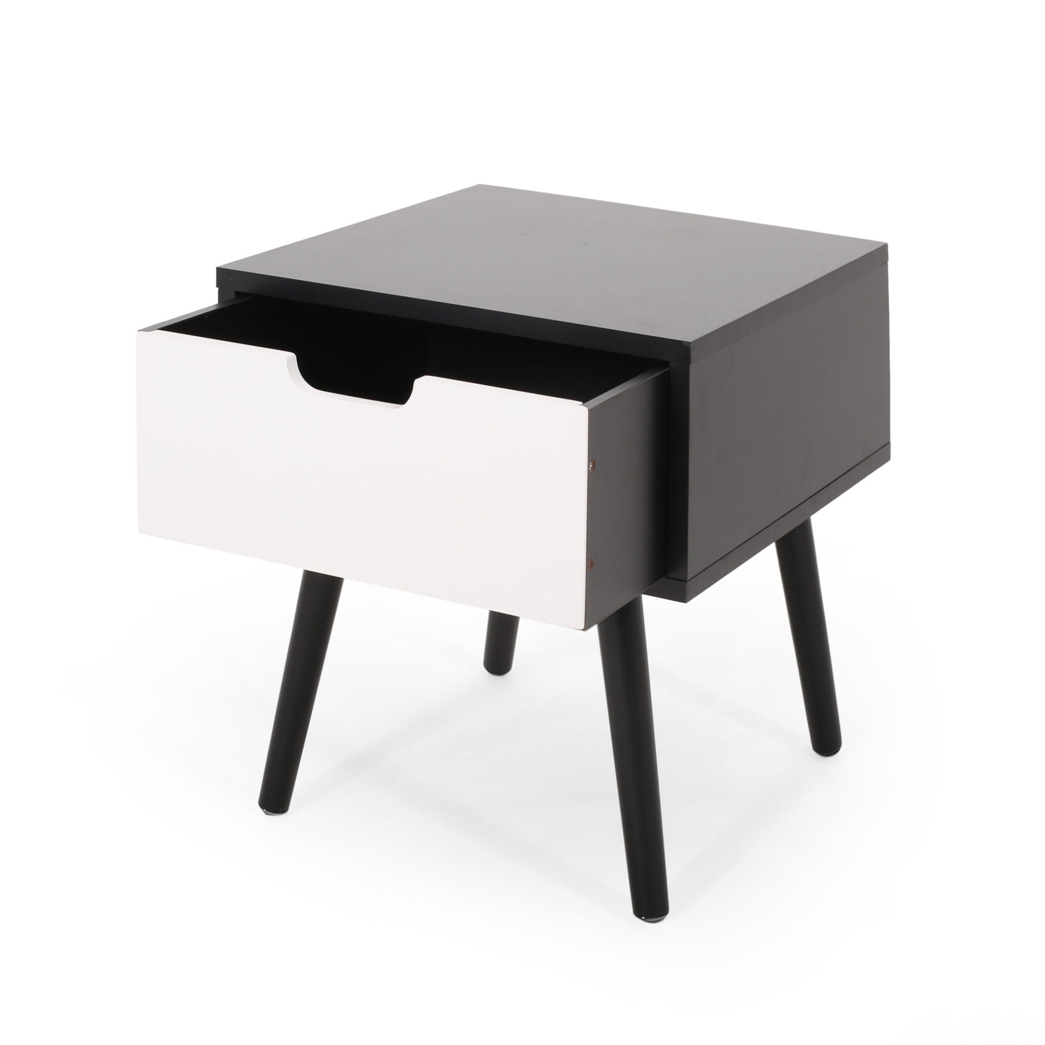 2 Toned Particle Board End Table