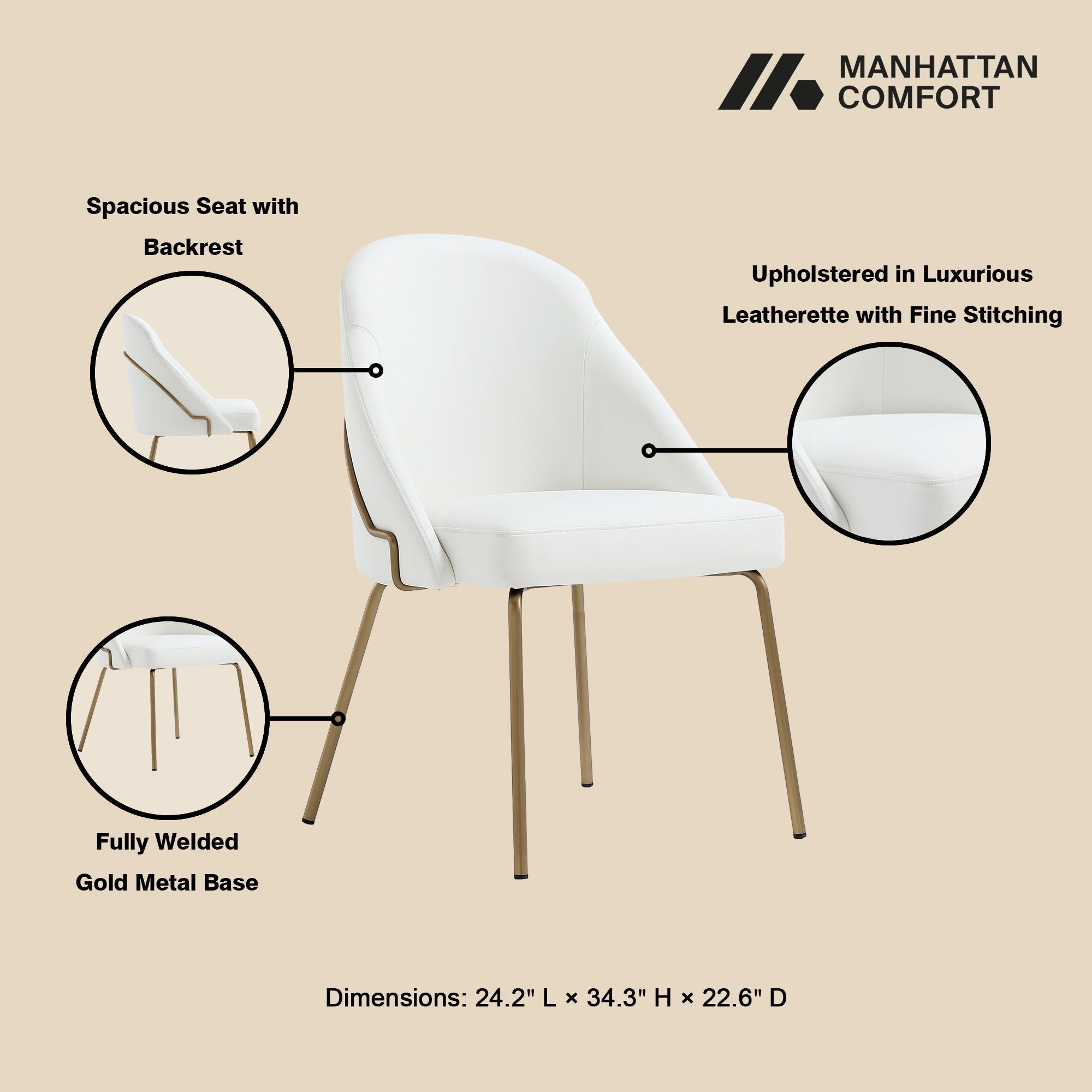 Gracie - Upholstered Dining Chair