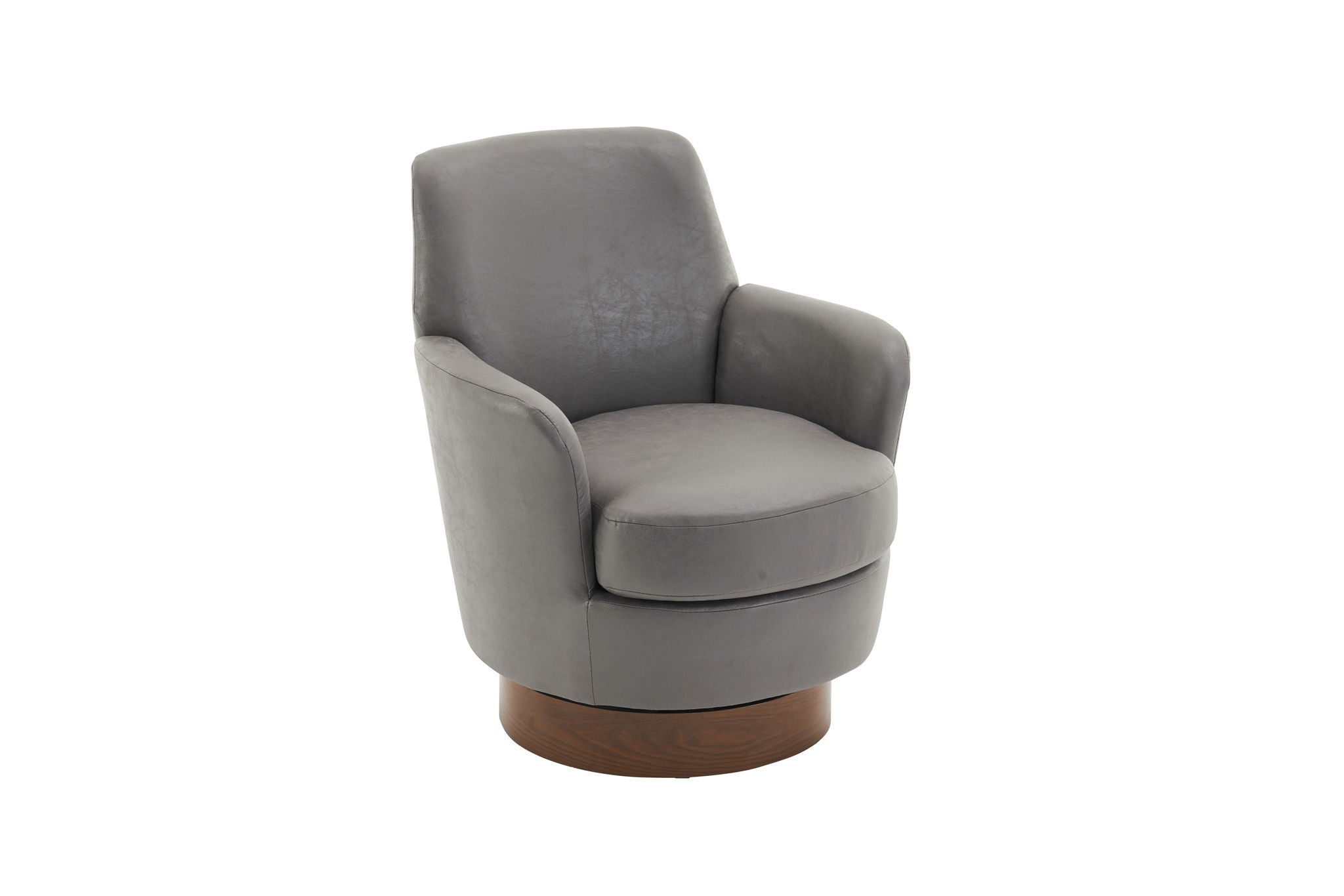 Swivel Accent Chairs Armchair With Stainless Steel Base
