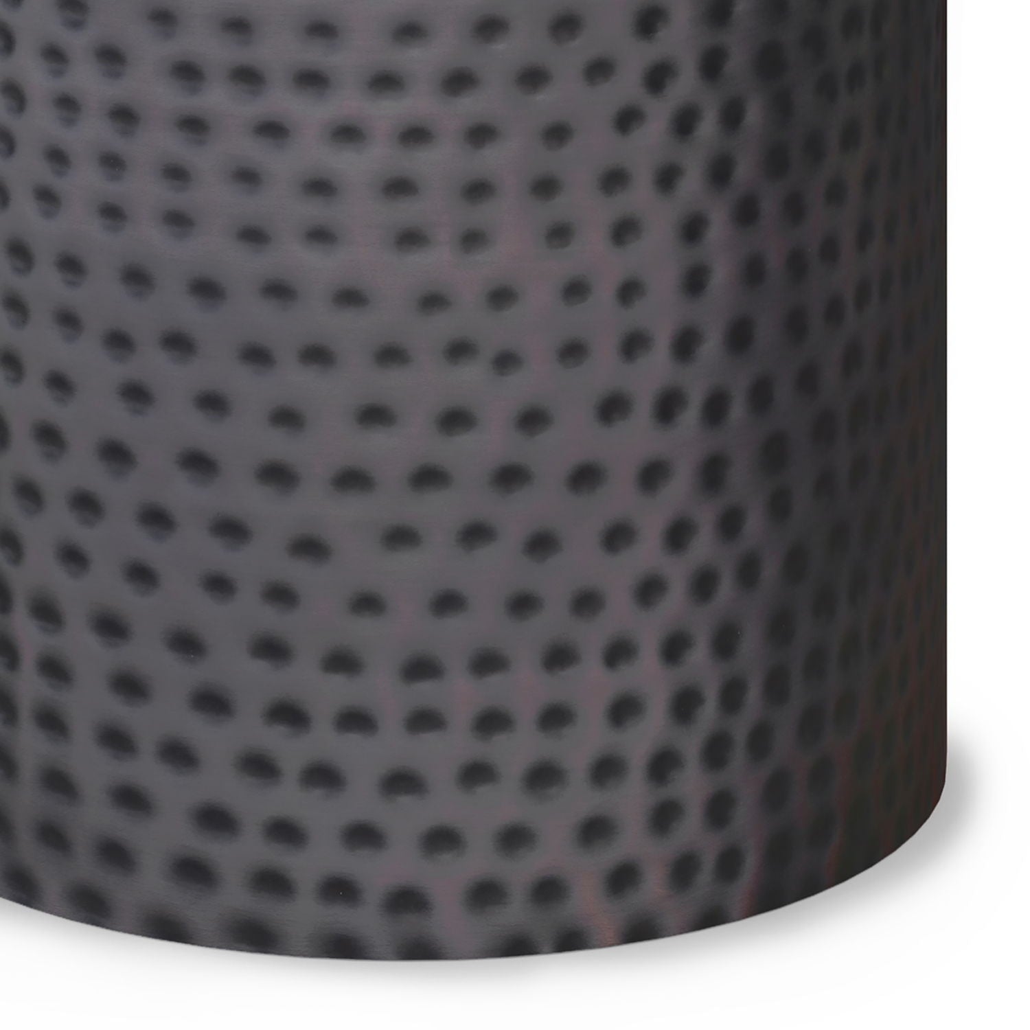 Corbin - Hammered Metal Side Table - Best Buy Furniture