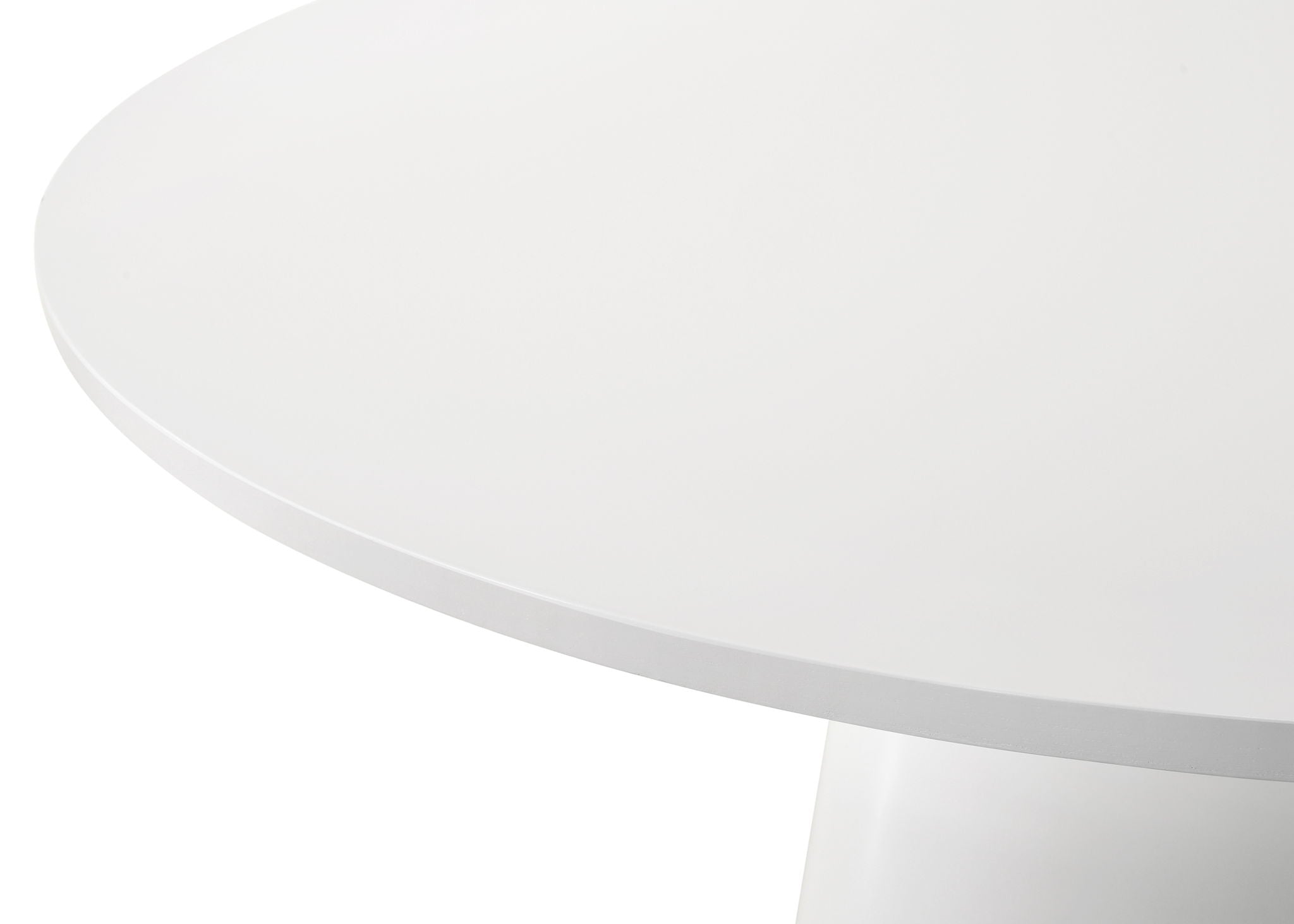 Jasper - 7 Piece Round Dining Table Set With Driftwood Finish Chairs - White