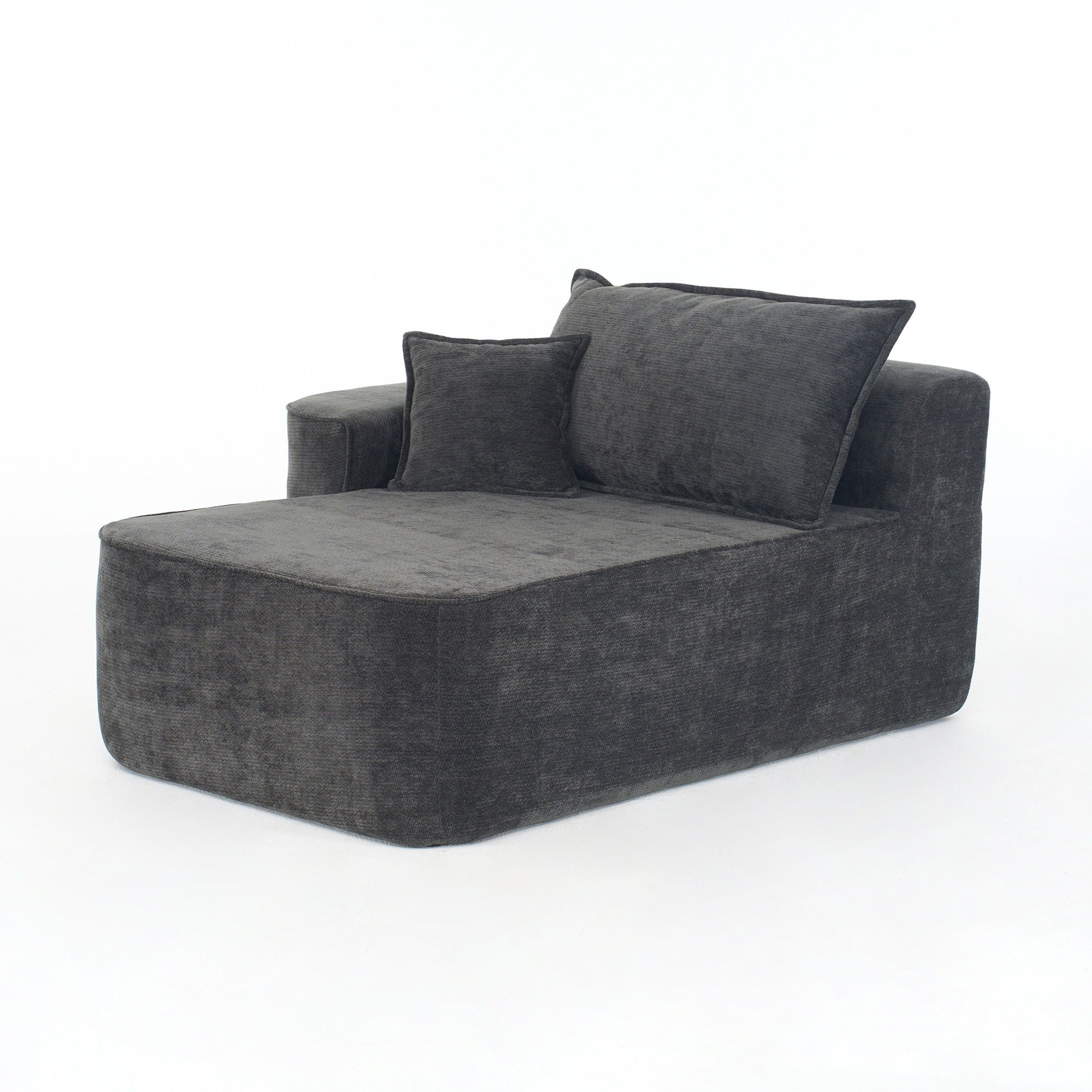 L-Shaped Sectional Sofa Couch With Chaise, Extra Deep Seats