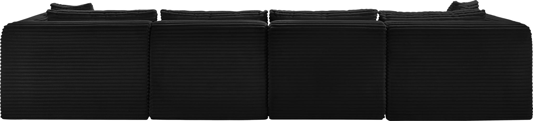 Shaggy - 5 Piece Modular Sectional With Ottoman - Best Buy Furniture