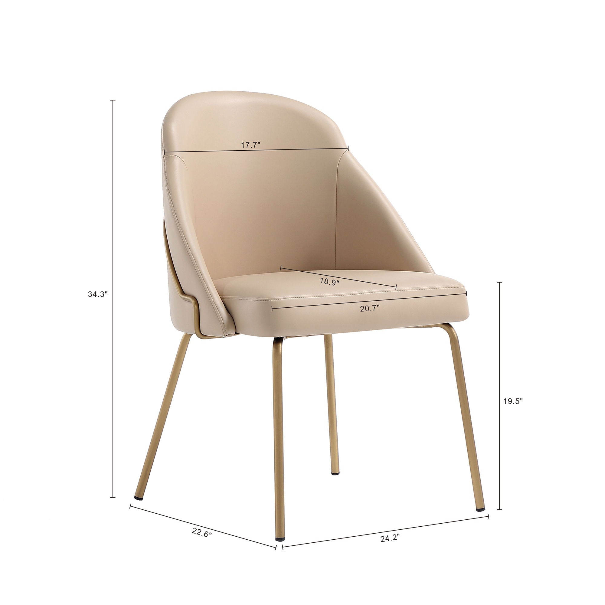 Gracie - Upholstered Dining Chair
