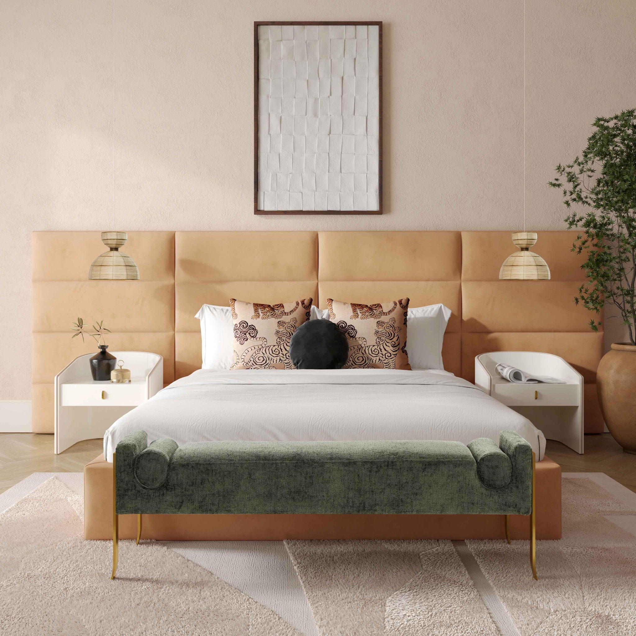 Collins - Lacquer Nightstand