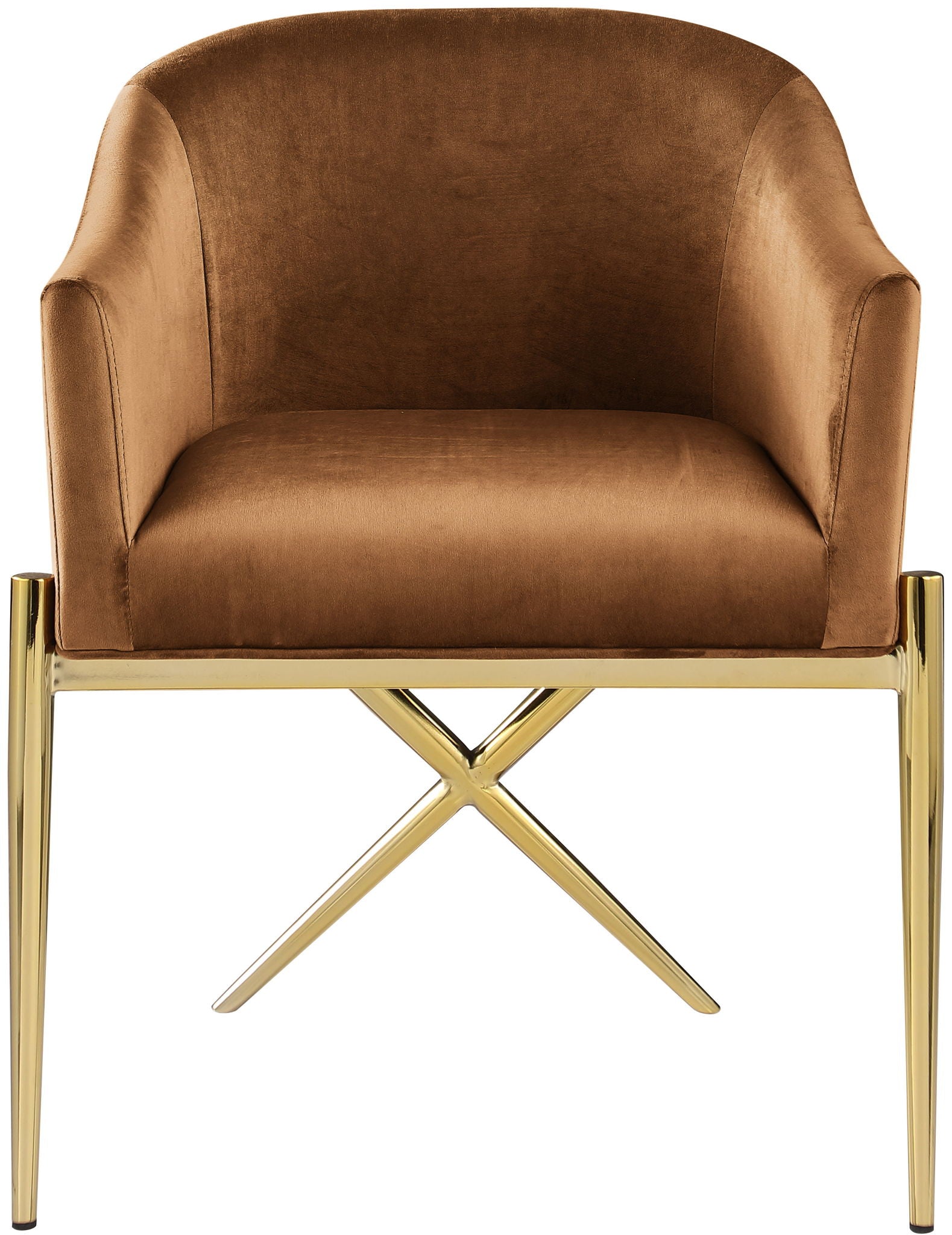 Xavier - Dining Chair with Gold Legs - Best Buy Furniture