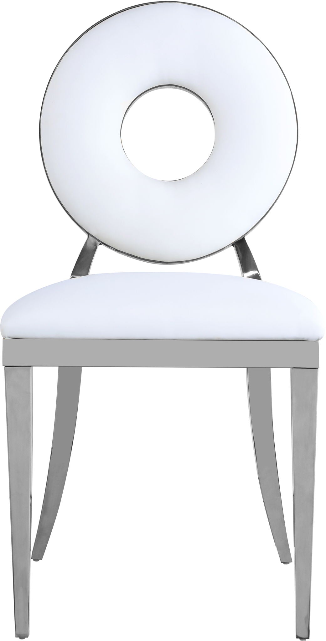 Carousel - Dining Chair with Chrome Legs (Set of 2)