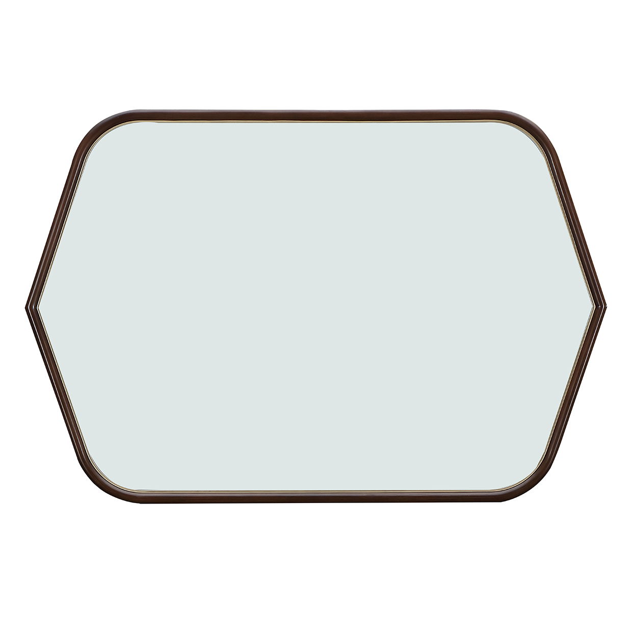 Houston - Wall Mirror - Walnut