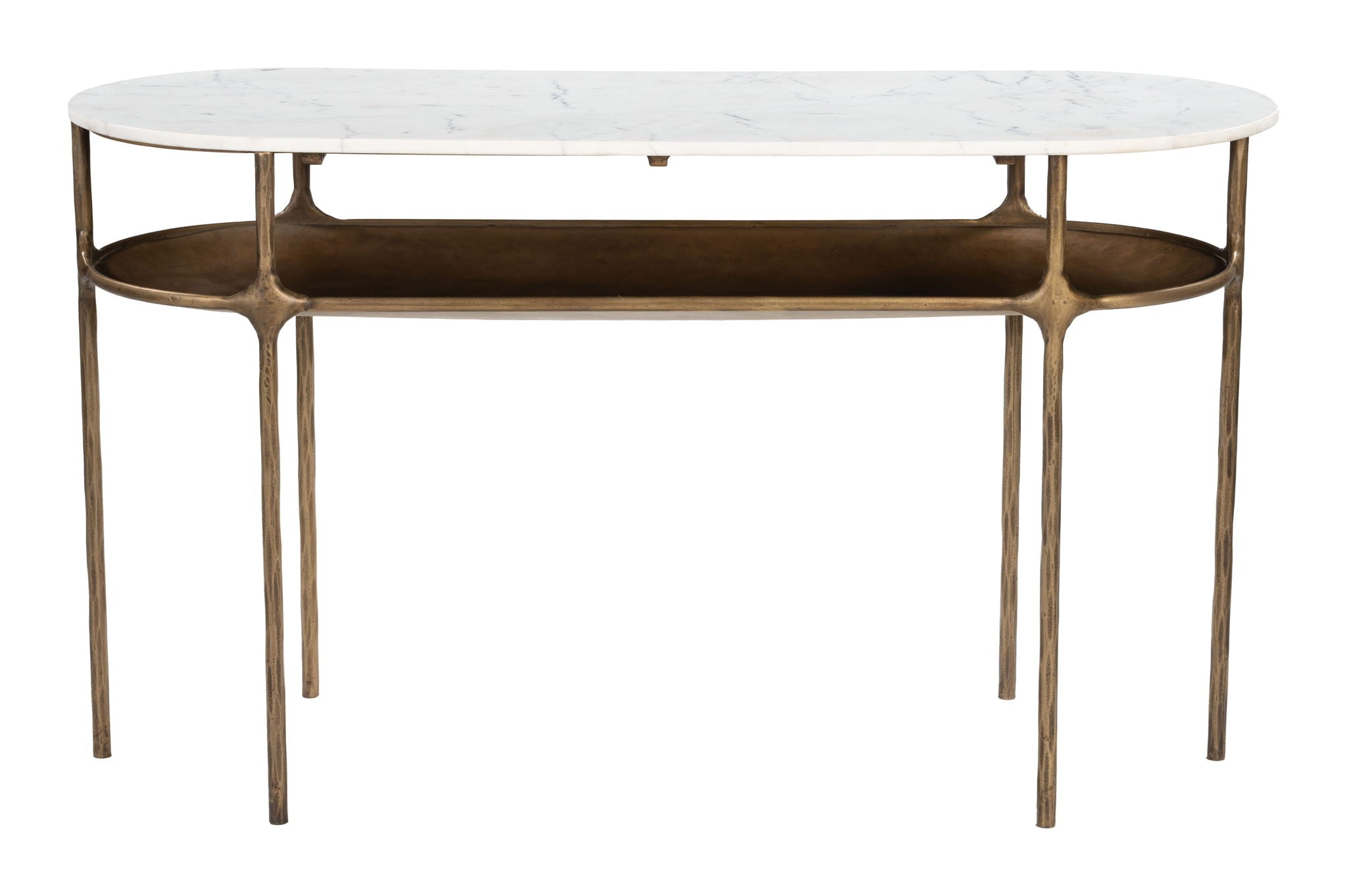 Bild - Console Table - White & Brass