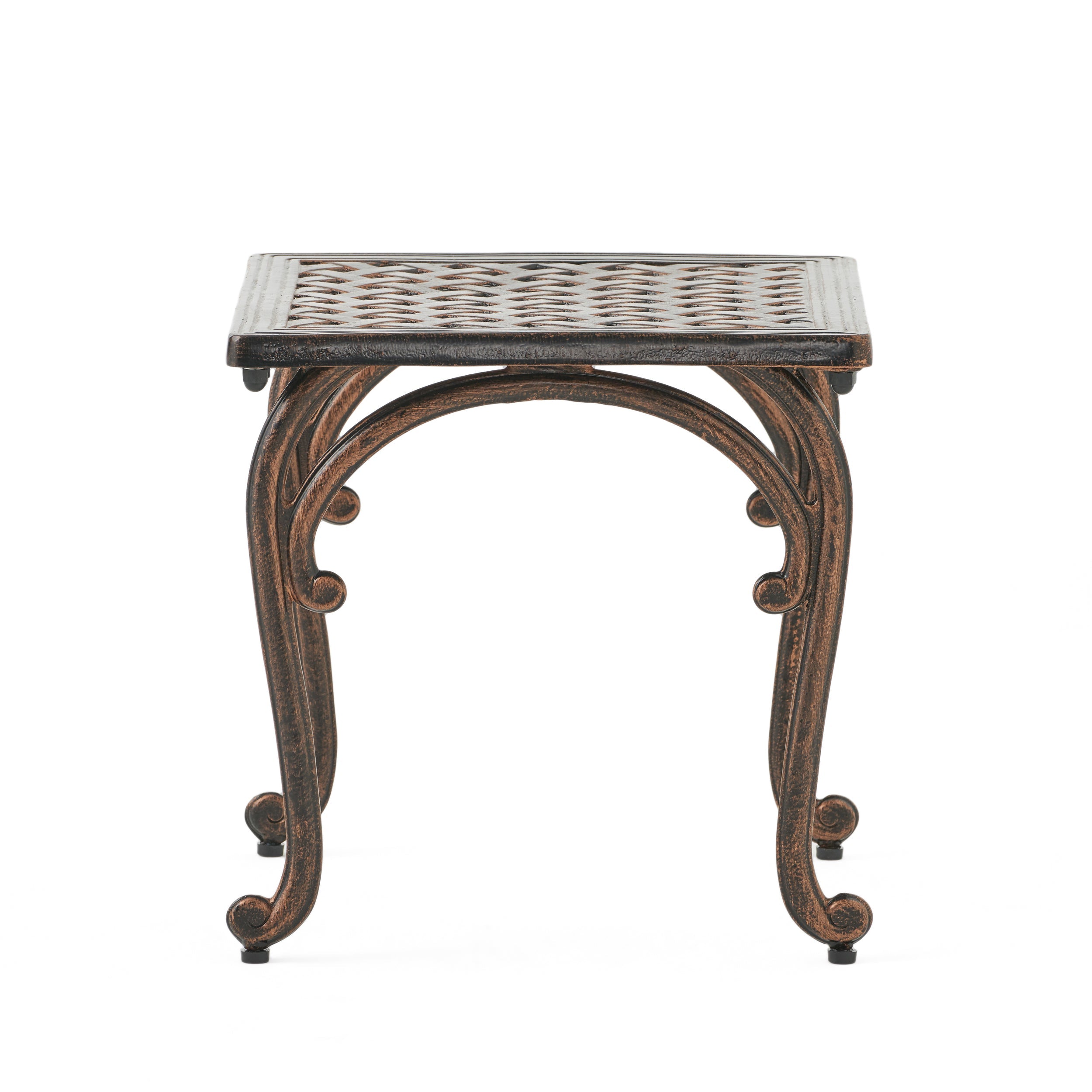 Laughlin cast iron end table (set of 2)